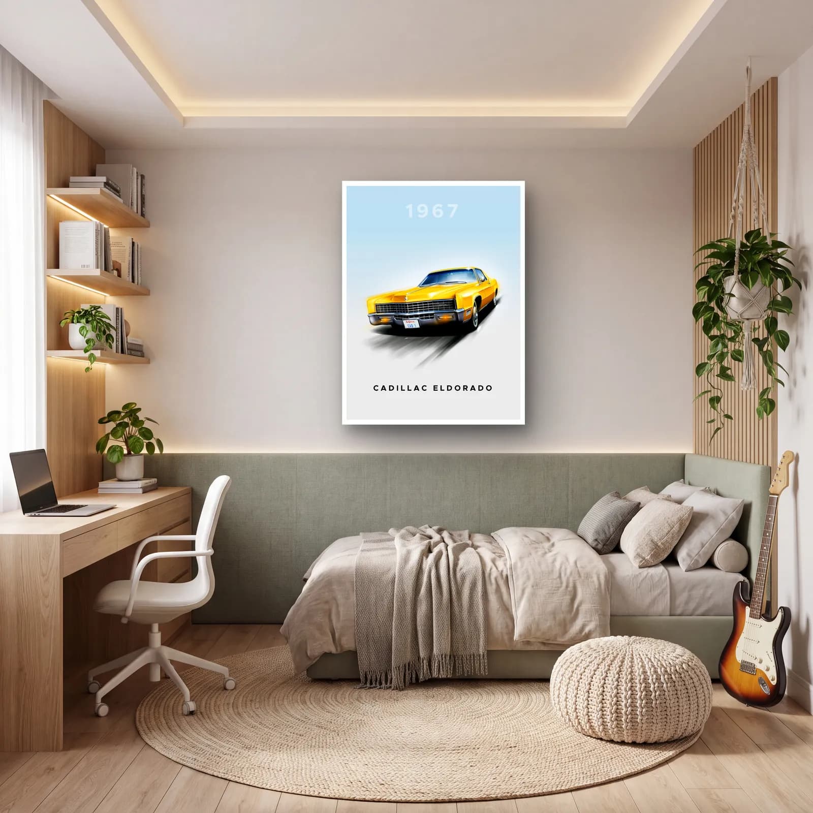 1967 Cadillac Eldorado Posteri cam tablo — genç odasında
