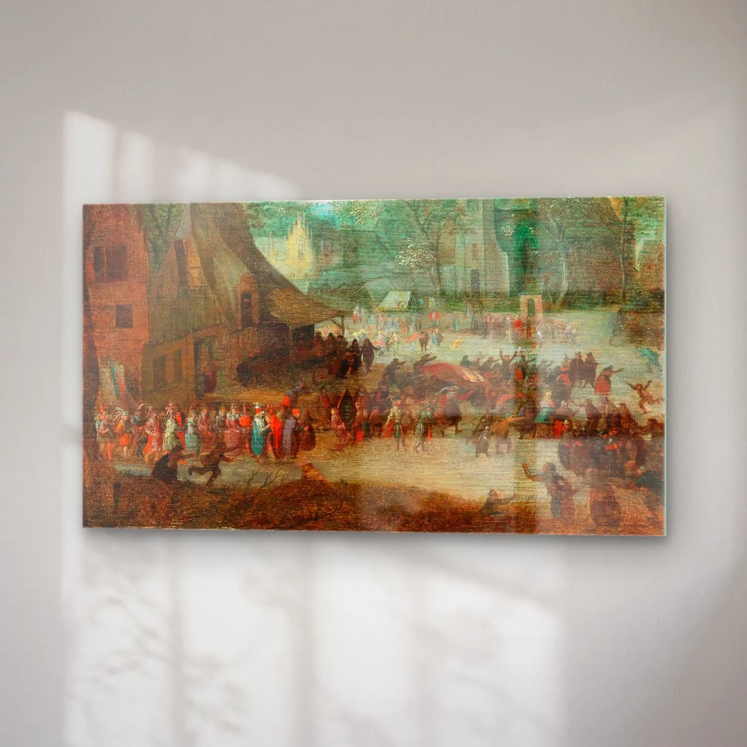 David Vinckboons – A village kermis cam tablo — sağ açıdan görünüm