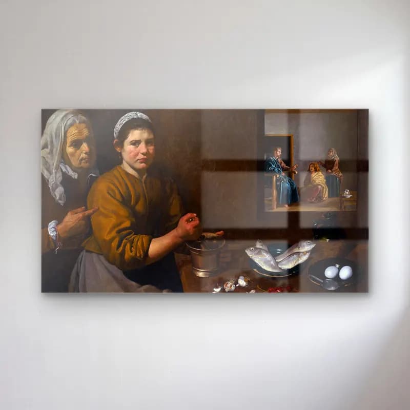 Yağlı Boya Kadın Portresi No. 8 cam tablo — Yağlı Boya Kadın Portresi No. 8 — yağlı boya kadın portresi