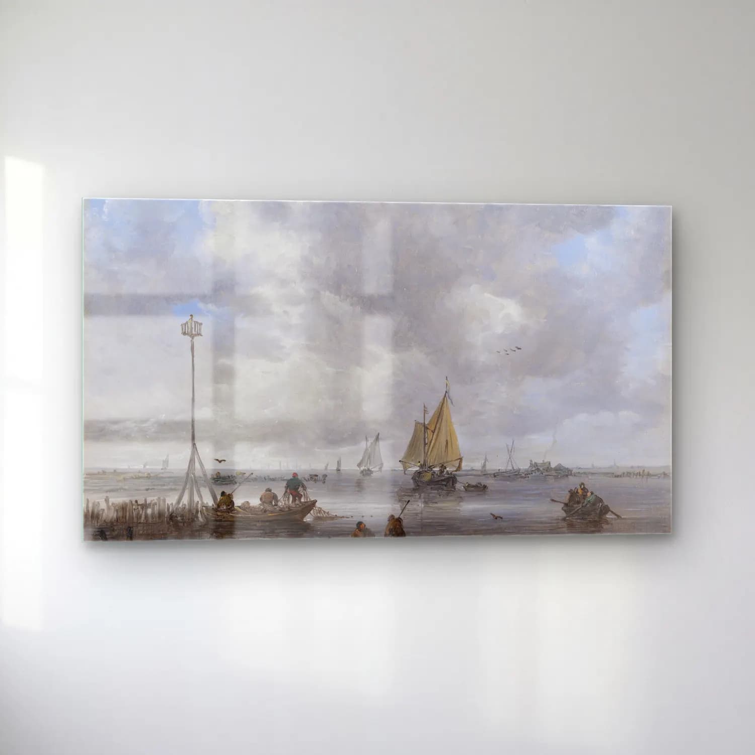 Jan van Goyen – A Calm cam tablo — sol açıdan görünüm