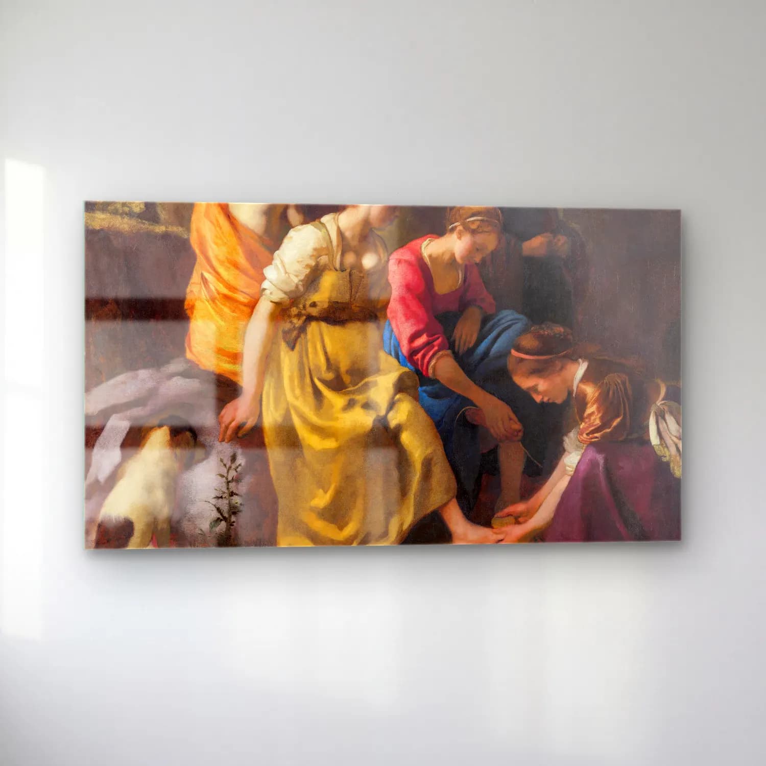 Johannes Vermeer – JohannesVermeer cam tablo — sol açıdan görünüm