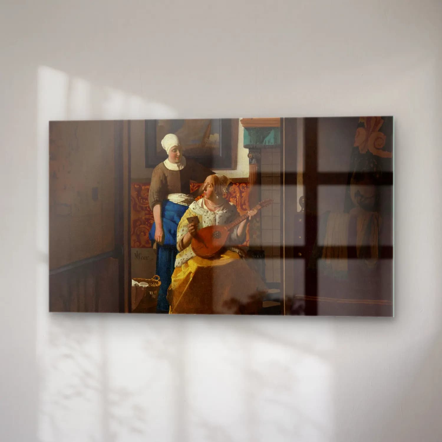 Johannes Vermeer – Save The Love Letter cam tablo — sağ açıdan görünüm