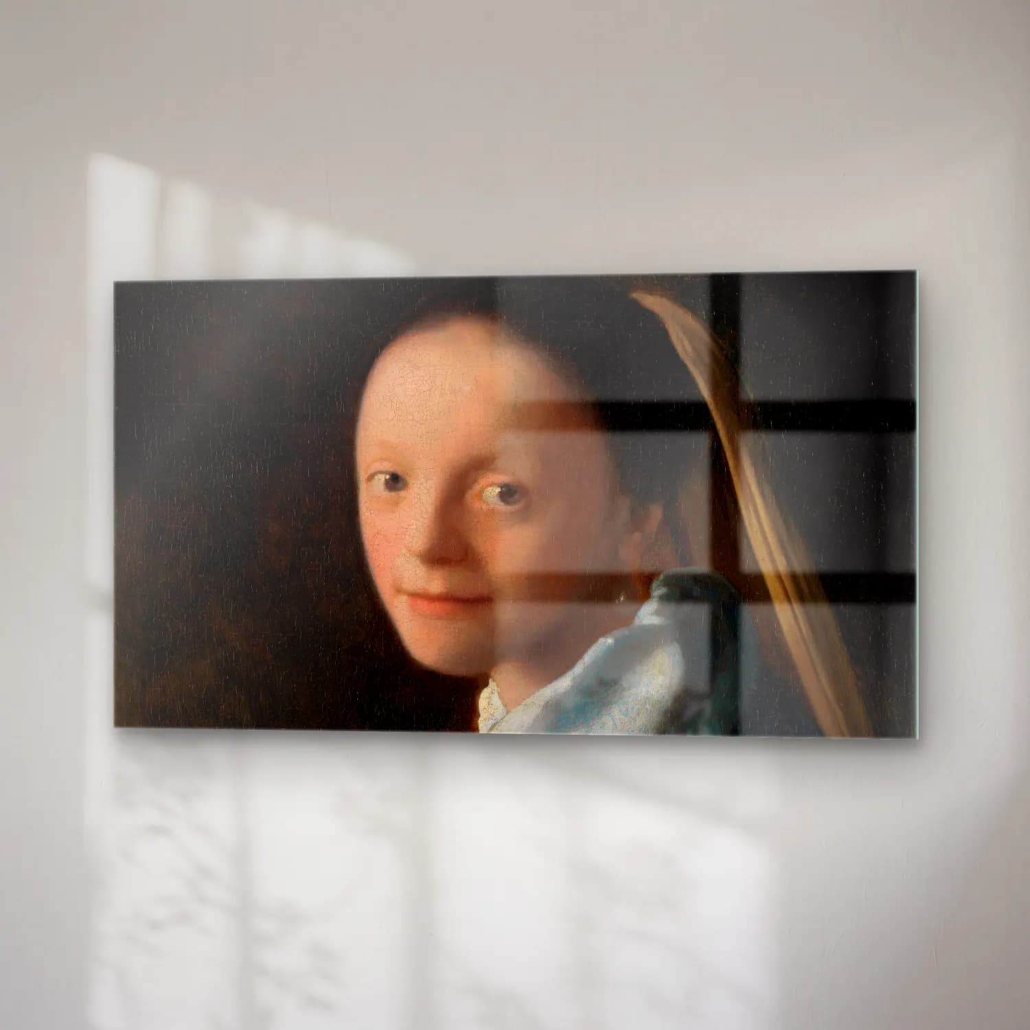 Johannes Vermeer – Study of a Young Woman cam tablo — sağ açıdan görünüm