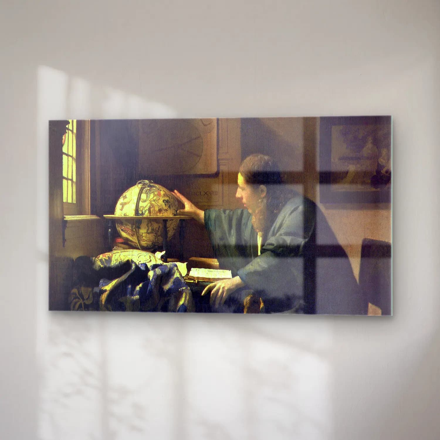 Johannes Vermeer – The Astronomer cam tablo — sağ açıdan görünüm