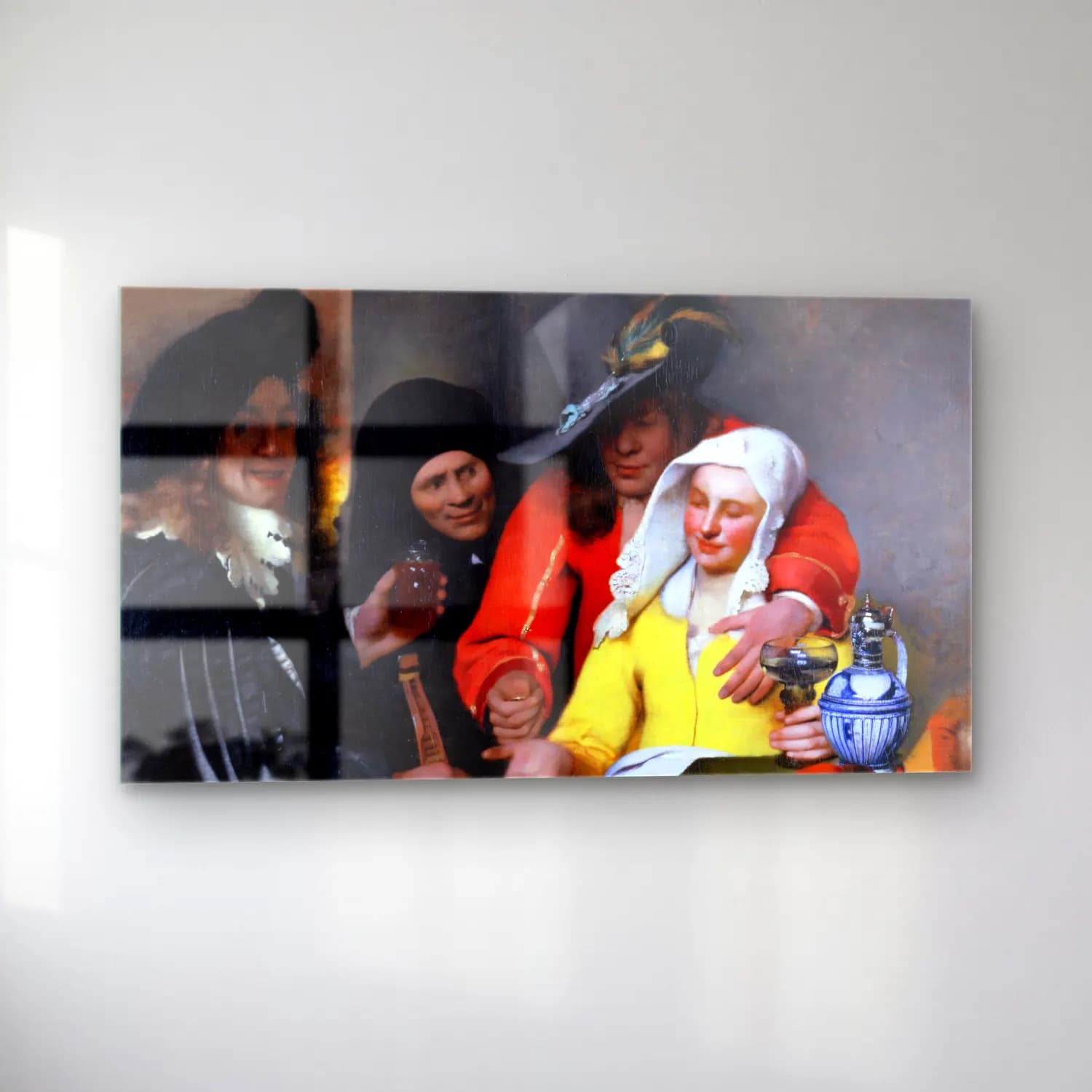 Johannes Vermeer – The Procuress cam tablo — sol açıdan görünüm