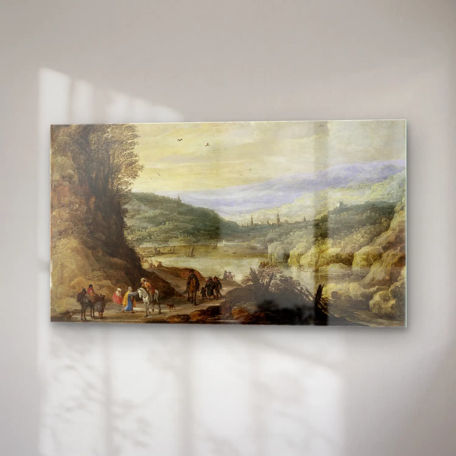 Joos de Momper – Landscape cam tablo — sağ açıdan görünüm