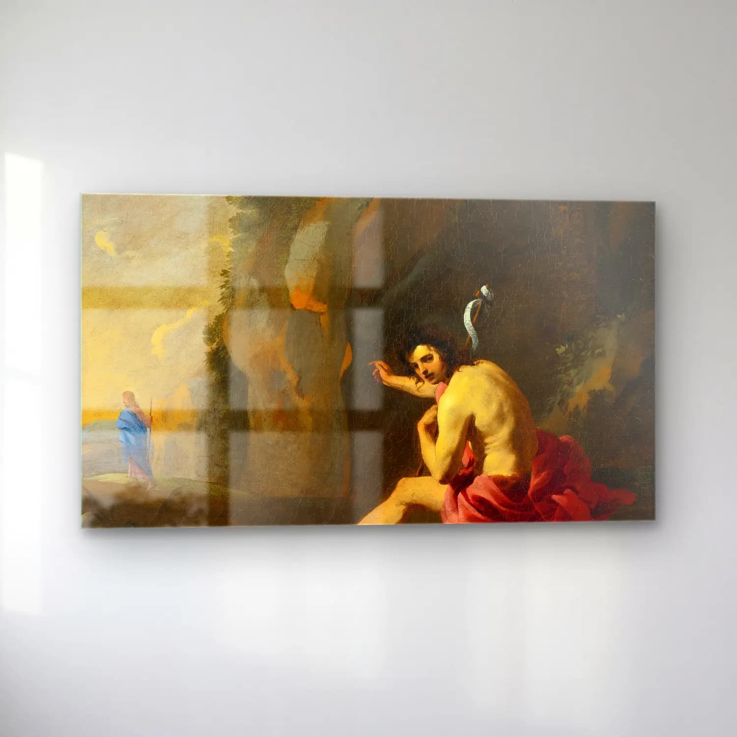 Karel Dujardin – Saint John The Baptist cam tablo — sol açıdan görünüm