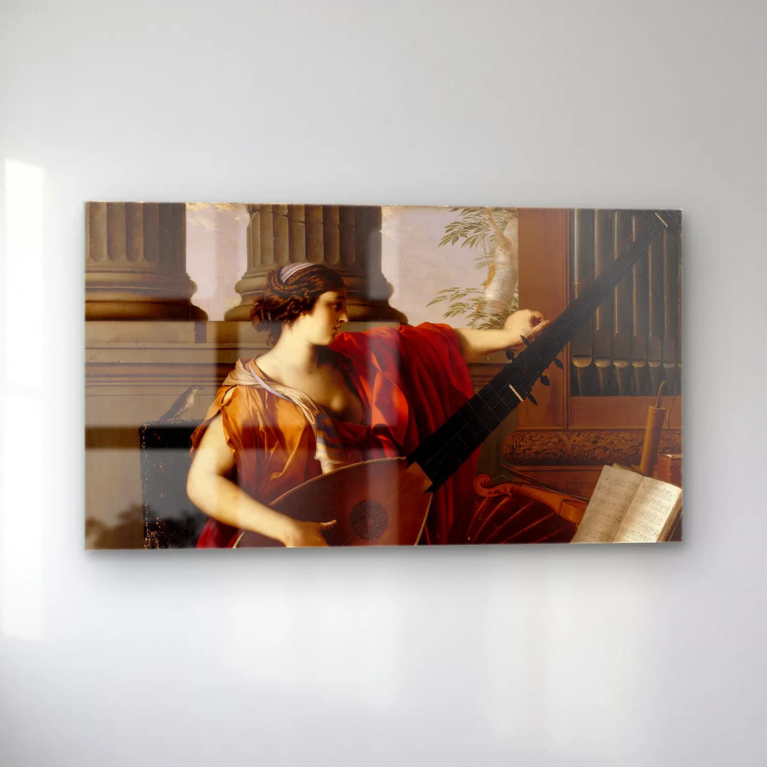 Laurent de la Hyre – Laurent de la Hyre - Allegory of Music cam tablo — sol açıdan görünüm