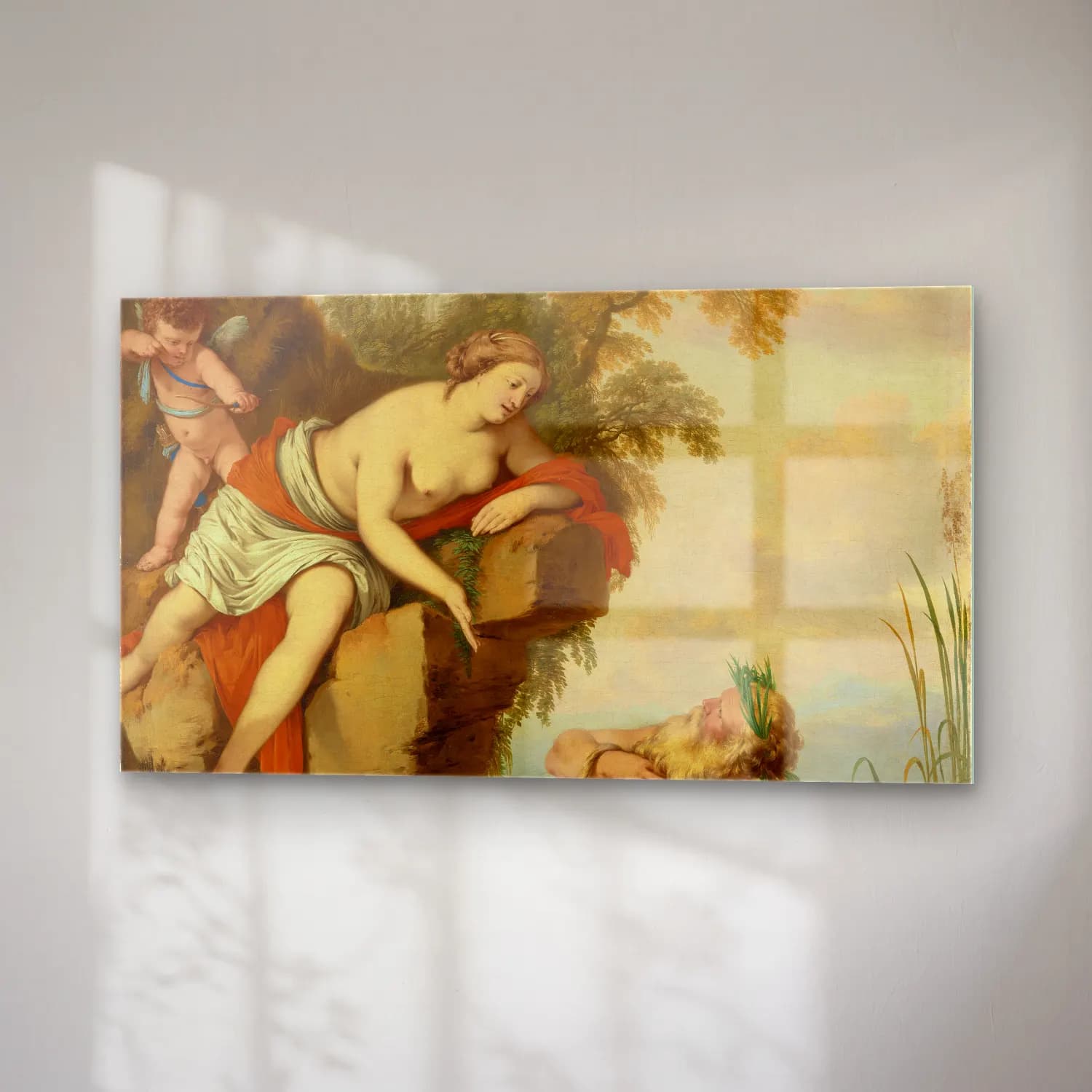 Laurent de la Hyre – Laurent de la Hyre - Glaucus and Scylla (About 1640–1644) cam tablo — sağ açıdan görünüm