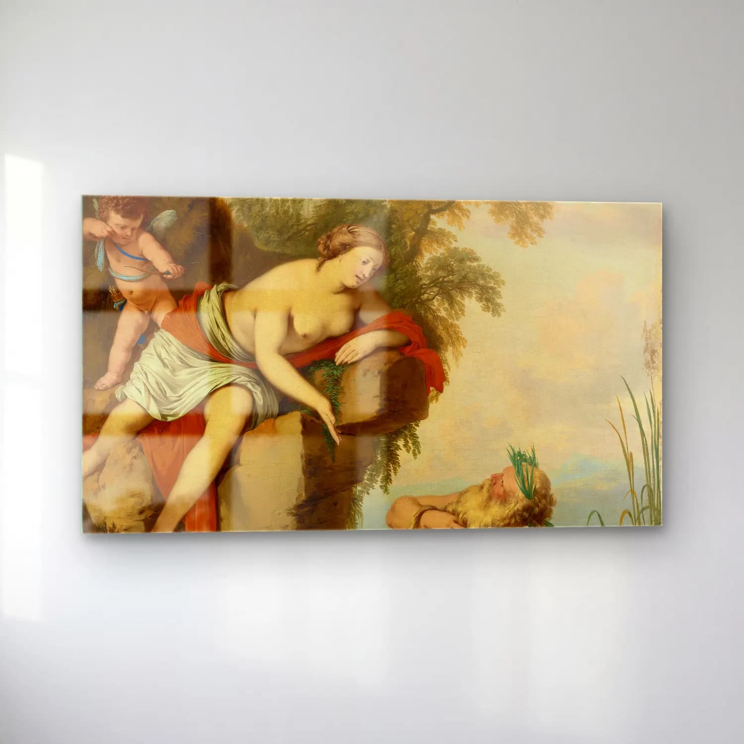 Laurent de la Hyre – Laurent de la Hyre - Glaucus and Scylla (About 1640–1644) cam tablo — sol açıdan görünüm