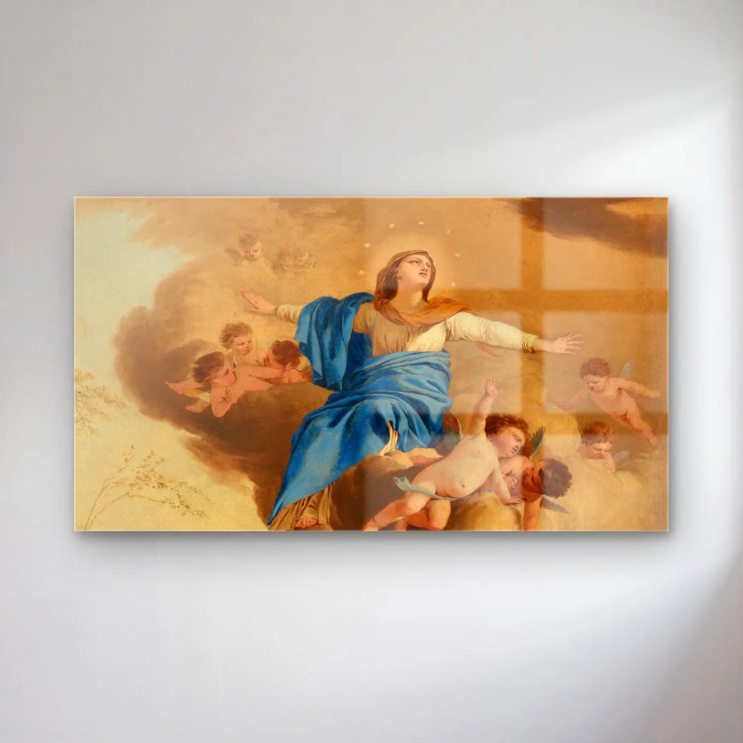 Laurent de la Hyre – Laurent de la Hyre - The Assumption (circa 1653) cam tablo — Laurent de la Hyre – Laurent de la Hyre - The Assumption (circa 1653) — yağlı boya dini sahne