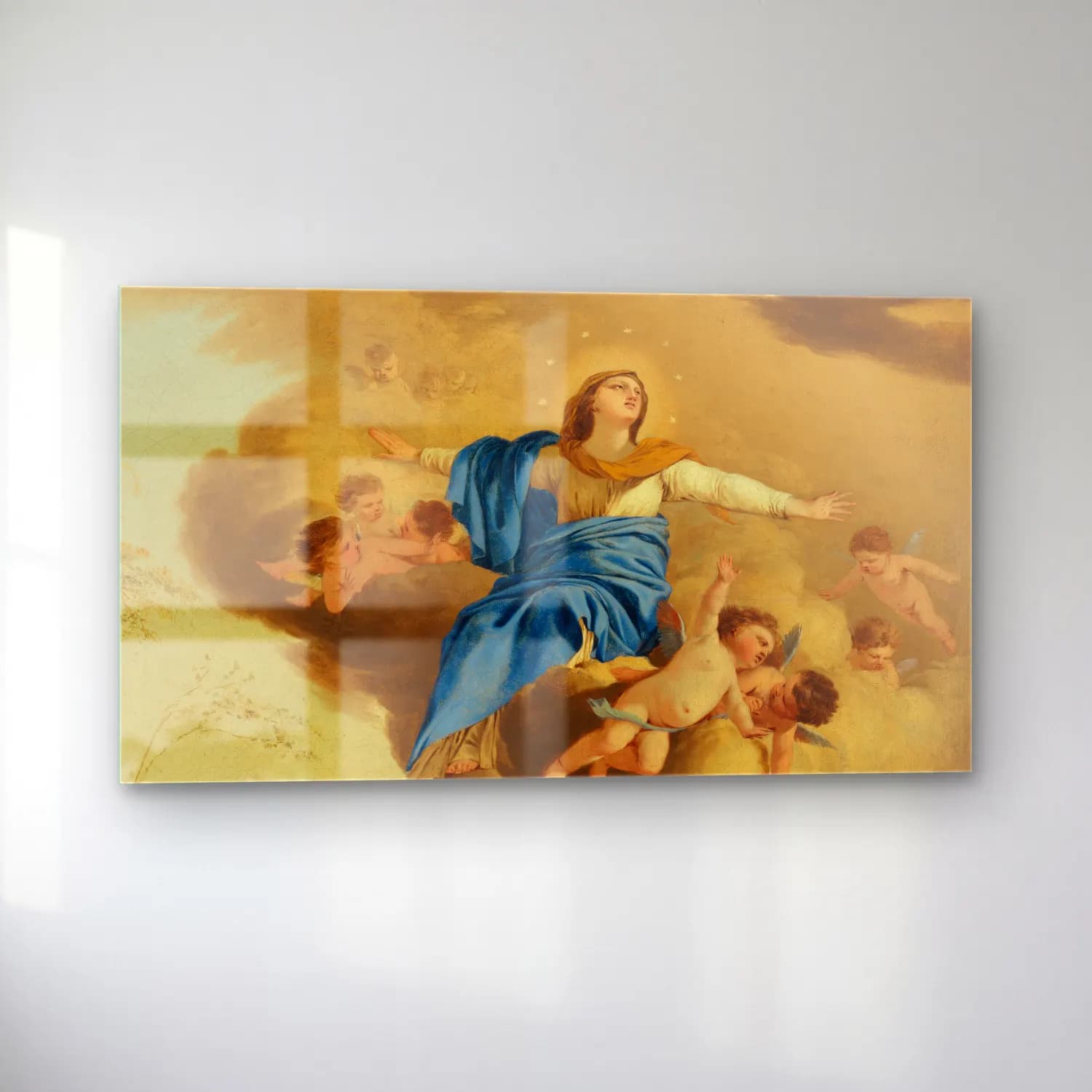 Laurent de la Hyre – Laurent de la Hyre - The Assumption (circa 1653) cam tablo — sol açıdan görünüm