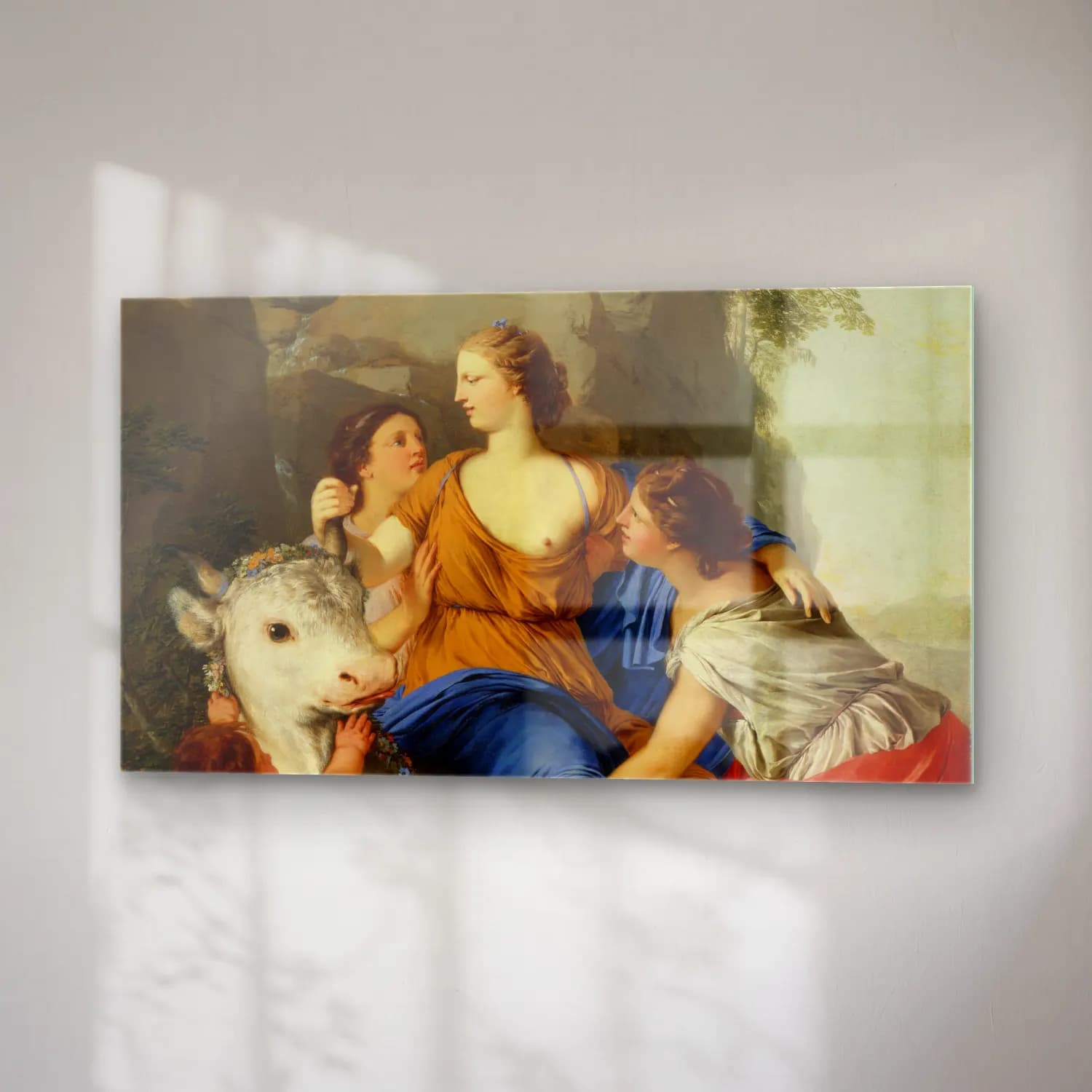 Laurent de la Hyre – Laurent de la Hyre - The Rape of Europa cam tablo — sağ açıdan görünüm