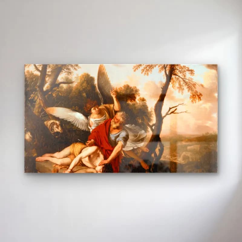 Laurent de la Hyre – Laurent de la Hyre - The Sacrifice of Isaac (ca. 1650) cam tablo — Laurent de la Hyre – Laurent de la Hyre - The Sacrifice of Isaac (ca. 1650) — yağlı boya mitolojik sahne