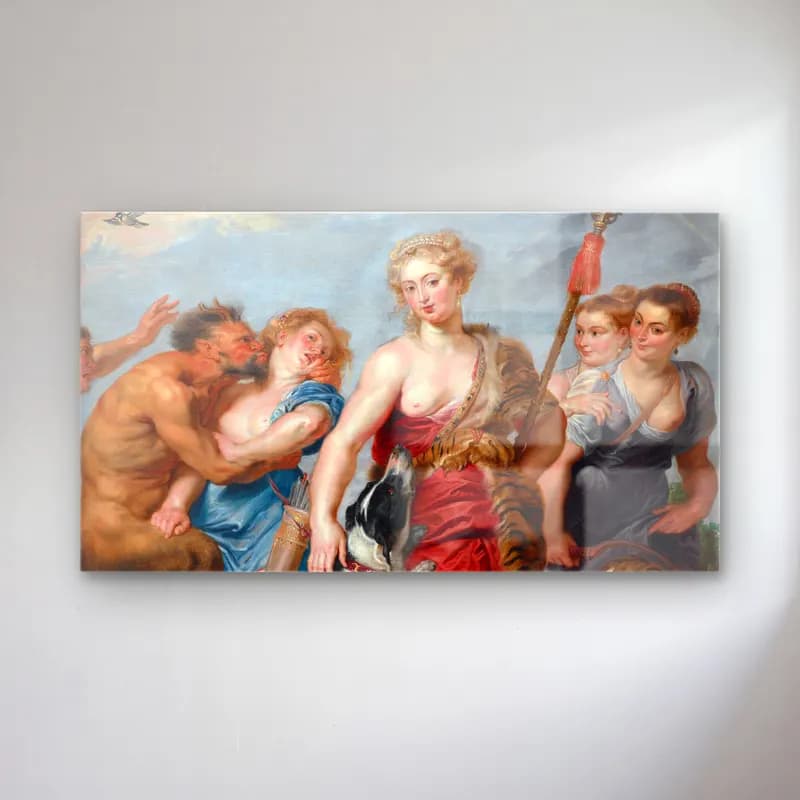 Peter Paul Rubens – Diana and Her Nymphs Departing For The Hunt (C. 1615) cam tablo — Peter Paul Rubens – Diana and Her Nymphs Departing For The Hunt (C. 1615) — yağlı boya mitolojik sahne