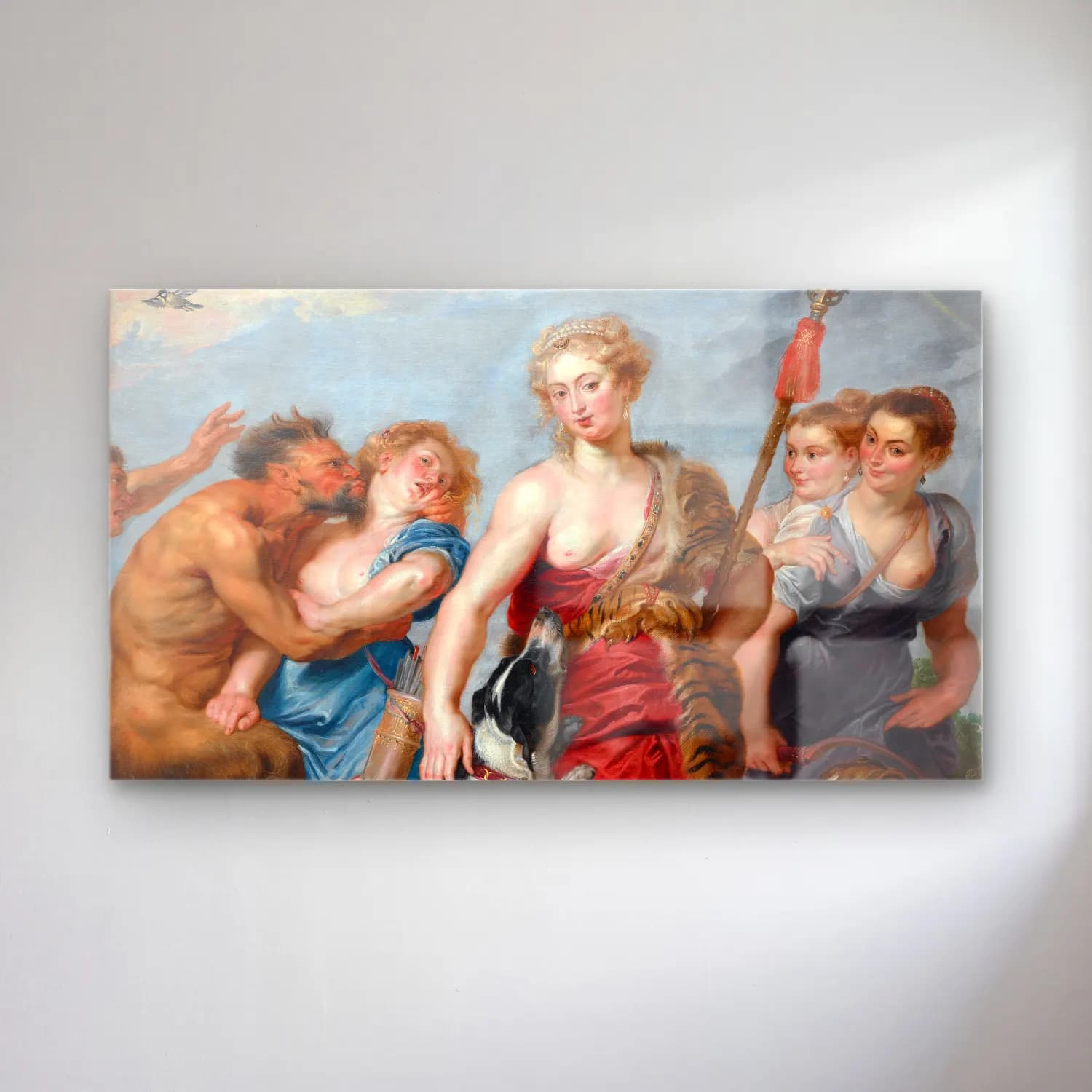 Peter Paul Rubens – Diana and Her Nymphs Departing For The Hunt (C. 1615) cam tablo — Peter Paul Rubens – Diana and Her Nymphs Departing For The Hunt (C. 1615) — yağlı boya mitolojik sahne
