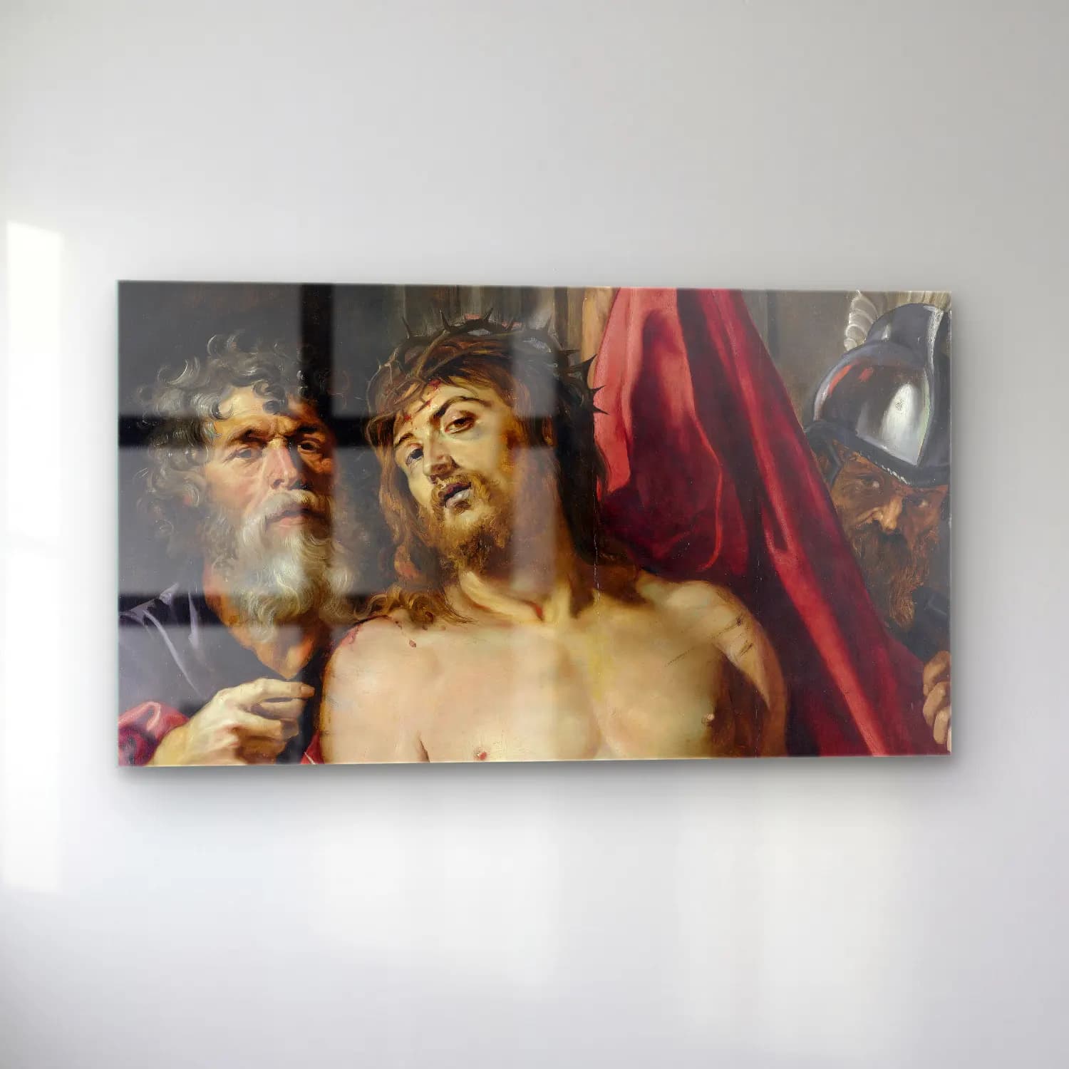Peter Paul Rubens – Ecce homo cam tablo — sol açıdan görünüm