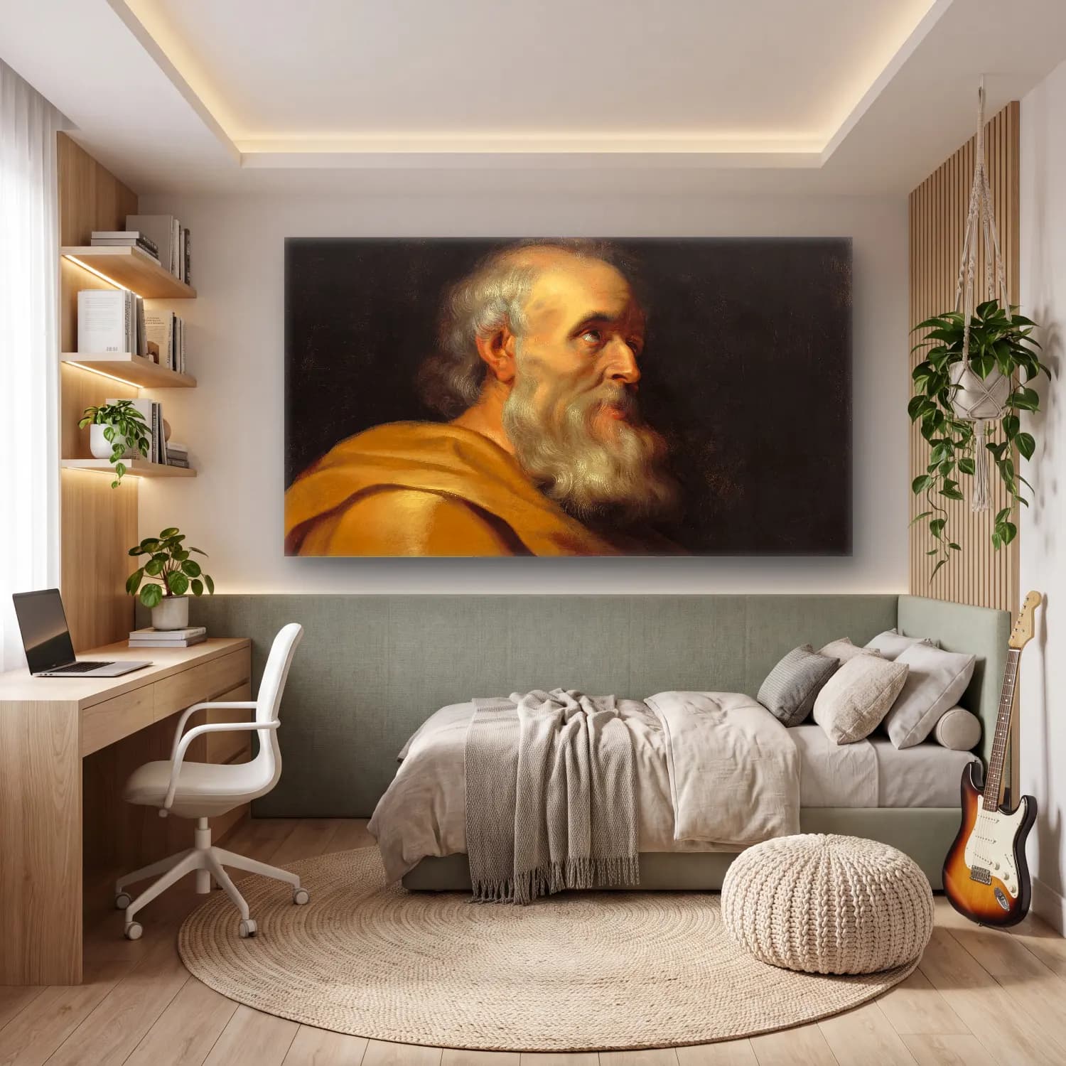 Peter Paul Rubens – Saint Peter cam tablo — genç odasında