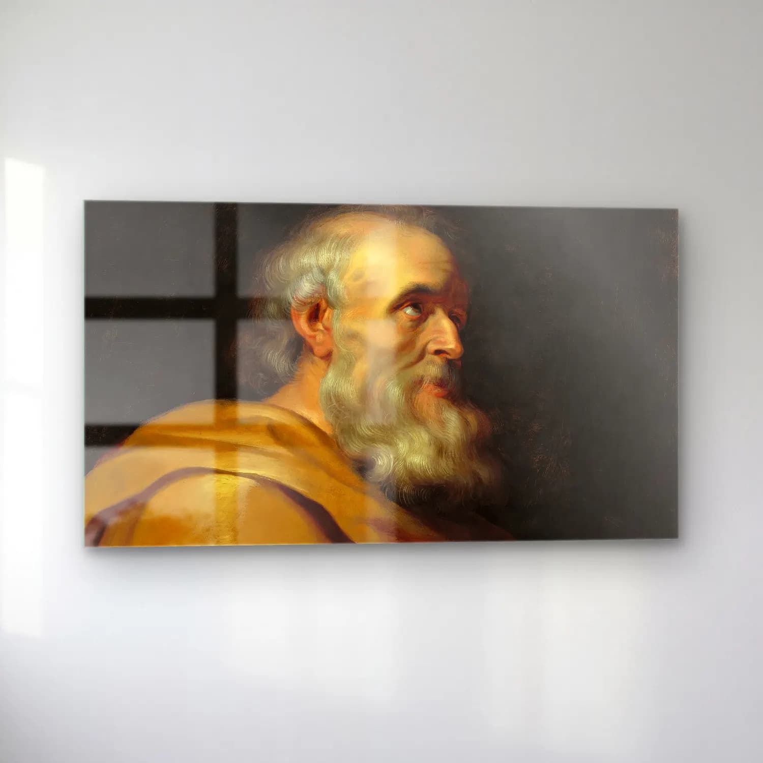 Peter Paul Rubens – Saint Peter cam tablo — sol açıdan görünüm