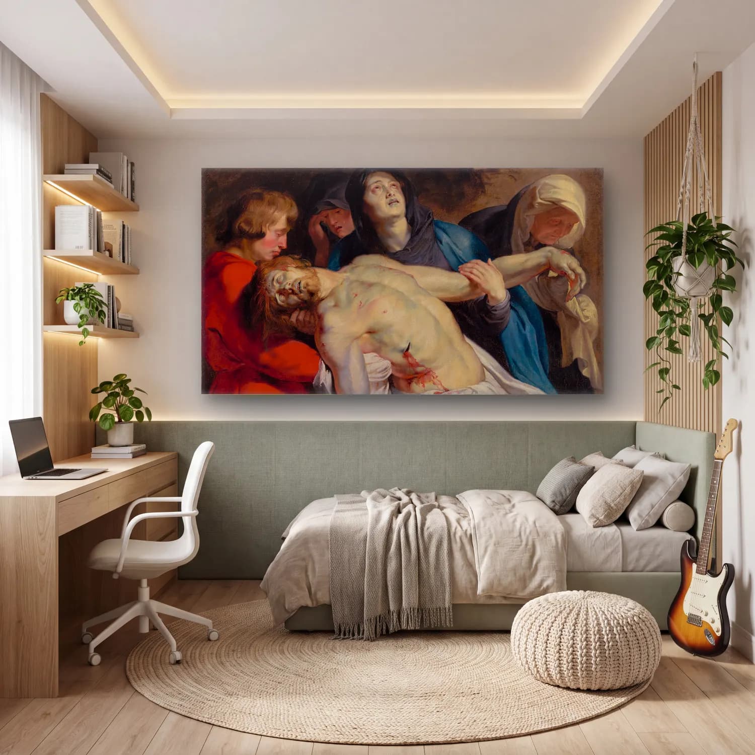 Peter Paul Rubens – The Entombment cam tablo — genç odasında