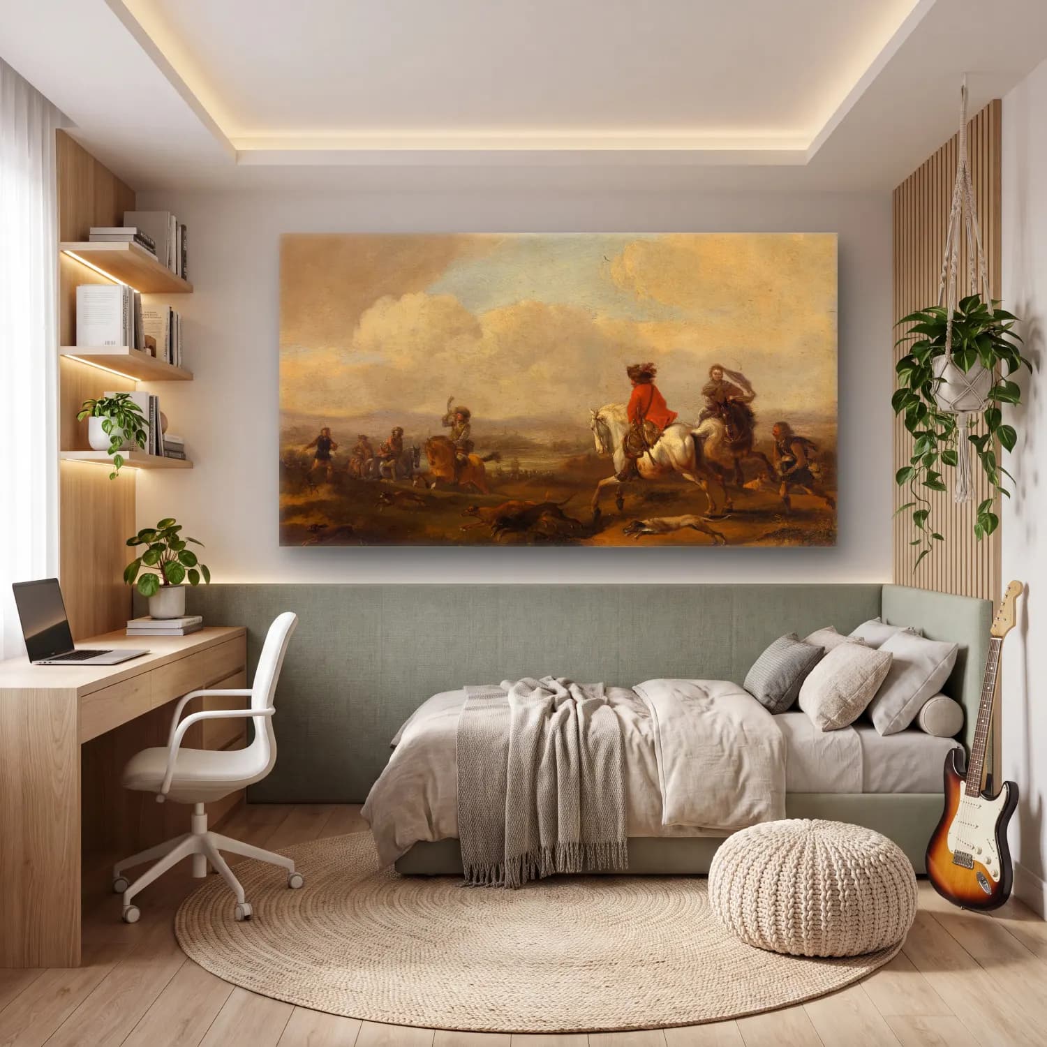 Philips Wouwerman – The Drive cam tablo — genç odasında