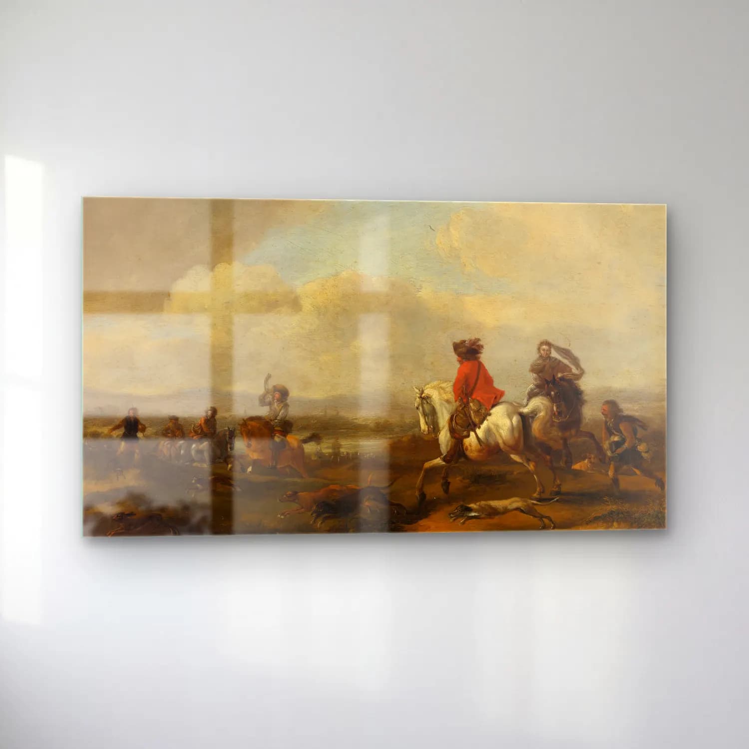 Philips Wouwerman – The Drive cam tablo — sol açıdan görünüm