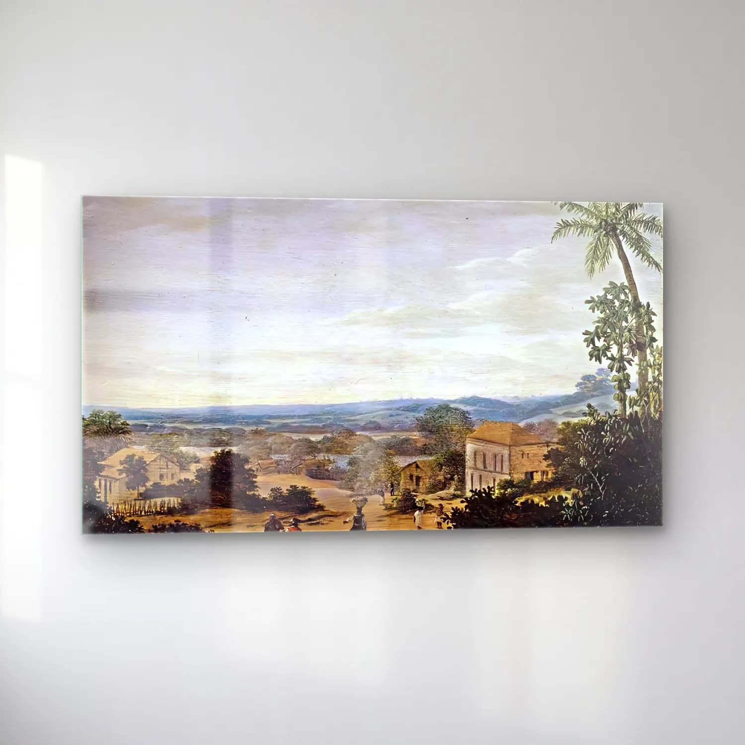 Frans Post – A Brazilian Landscape cam tablo — sol açıdan görünüm