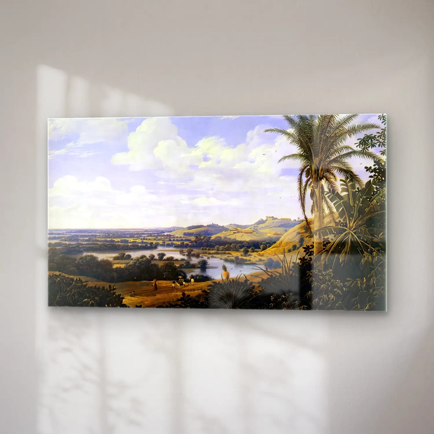 Frans Post – Brazilian Landscape with Anteater cam tablo — sağ açıdan görünüm