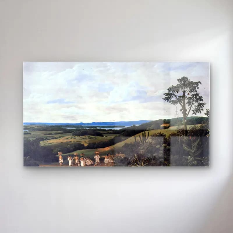 Frans Post – Brazilian Landscape cam tablo — Frans Post – Brazilian Landscape — yağlı boya dini sahne