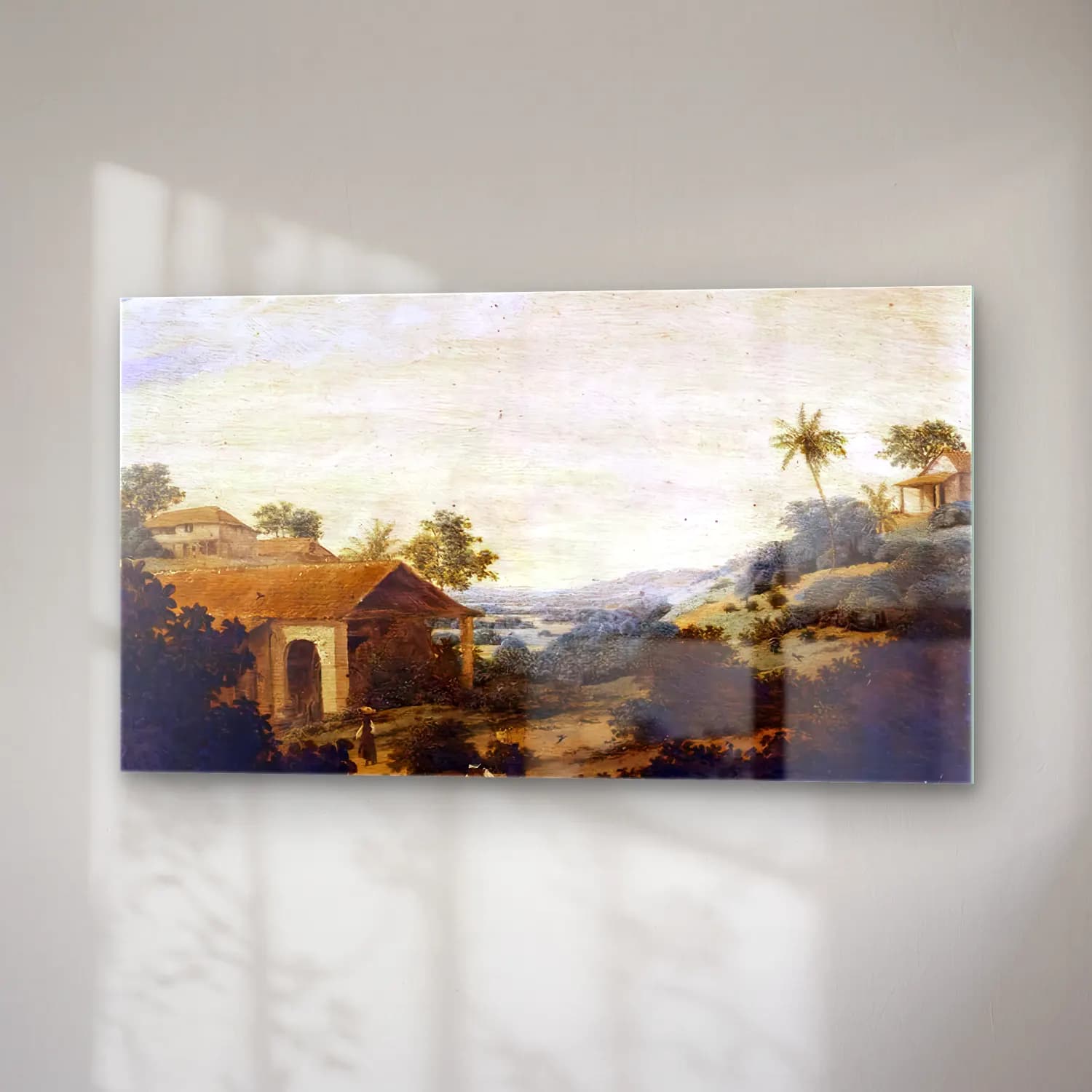Frans Post – Landscape in Brazil cam tablo — sağ açıdan görünüm