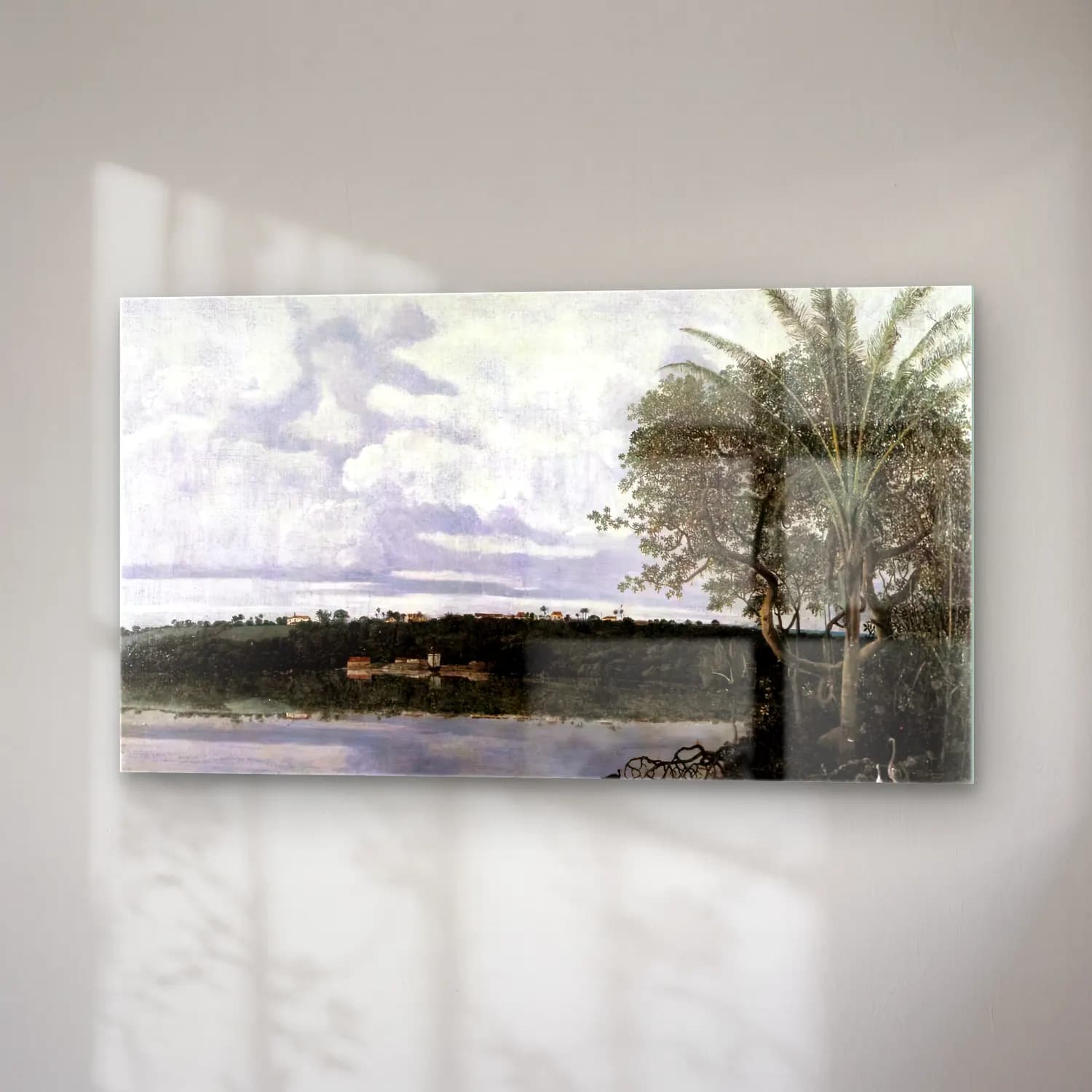 Frans Post – View of Frederiksstad in Paraiba, Brazil cam tablo — sağ açıdan görünüm