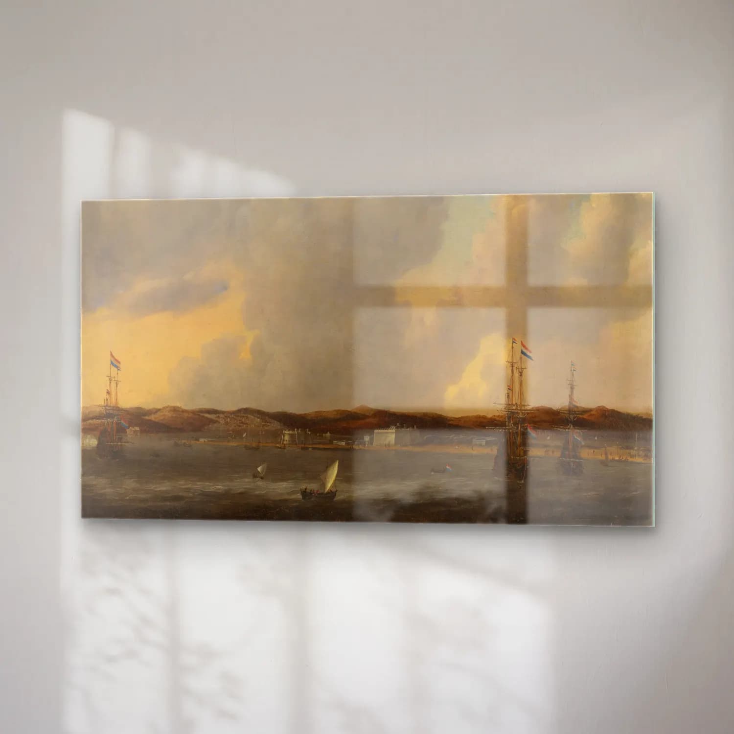 Reinier Nooms – View of Tunis cam tablo — sağ açıdan görünüm