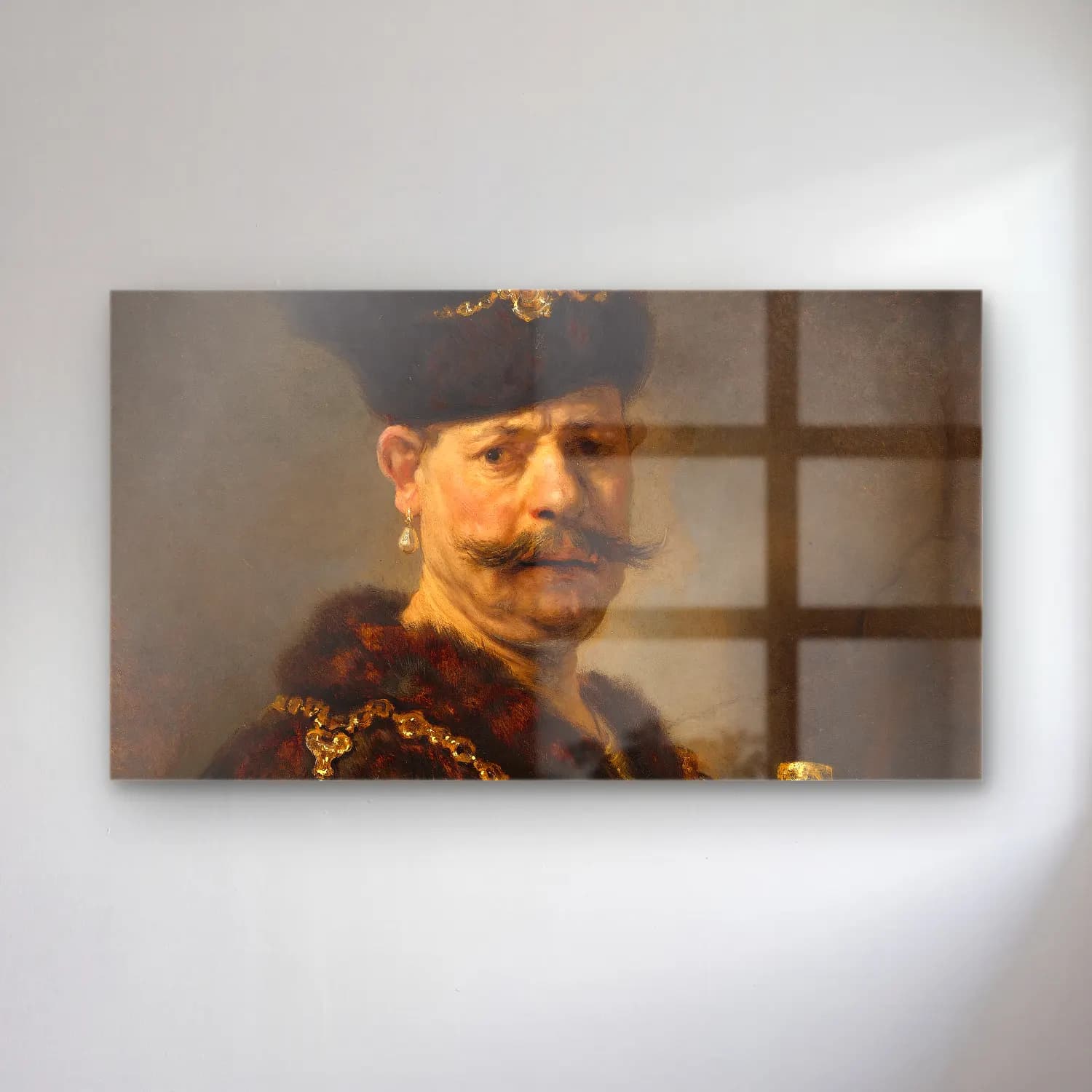 Rembrandt van Rijn – A Girl with a Broom cam tablo — Rembrandt van Rijn – A Girl with a Broom — yağlı boya erkek portresi