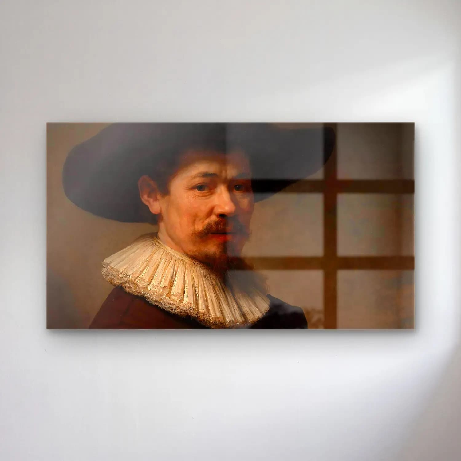 Rembrandt van Rijn – Herman Doomer cam tablo — Rembrandt van Rijn – Herman Doomer — empresyonist erkek portresi