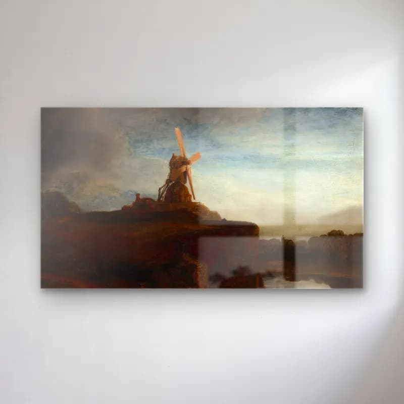 Rembrandt van Rijn – Lucretia cam tablo — Rembrandt van Rijn – Lucretia — yağlı boya şato