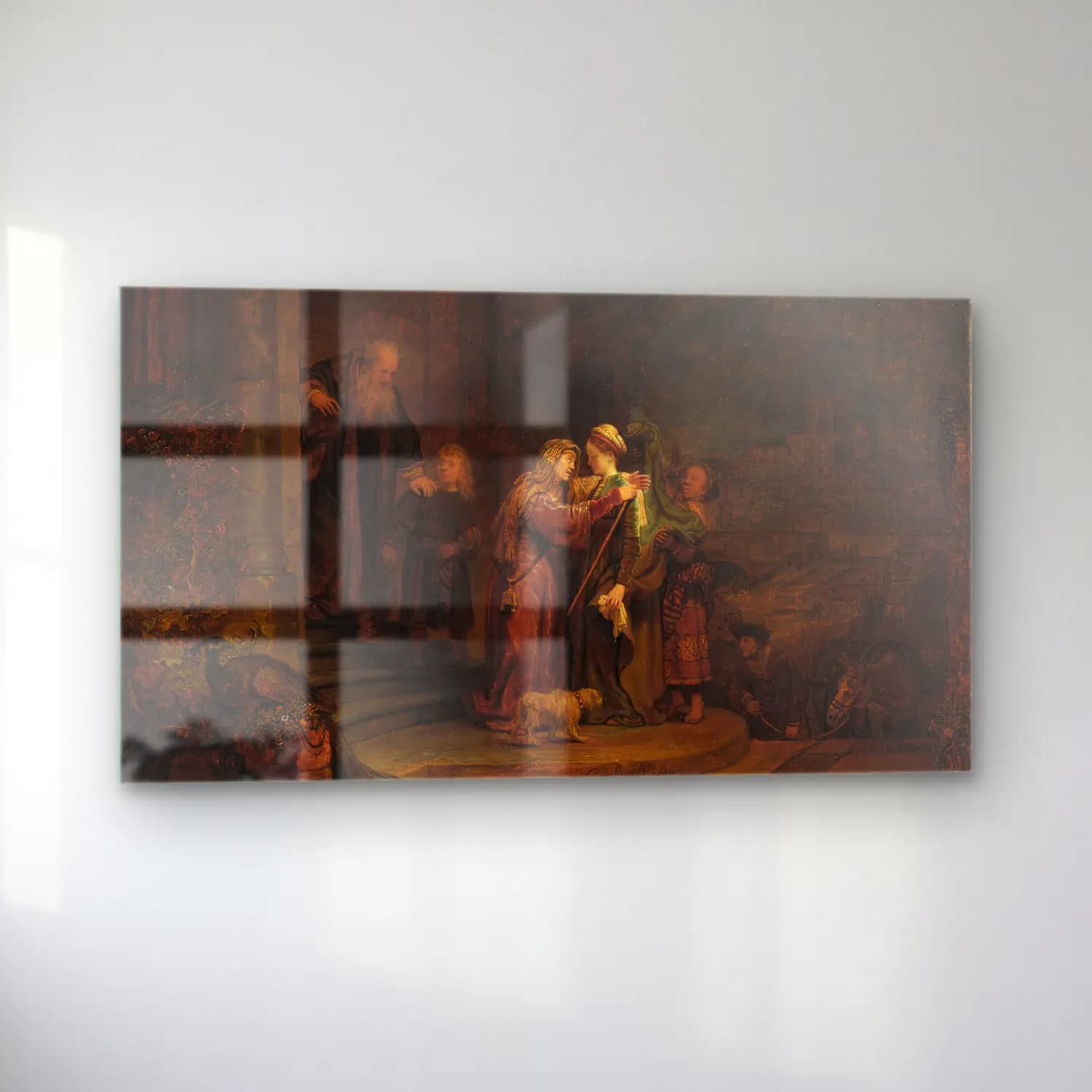 Rembrandt van Rijn – Marten Soolmans cam tablo — sol açıdan görünüm
