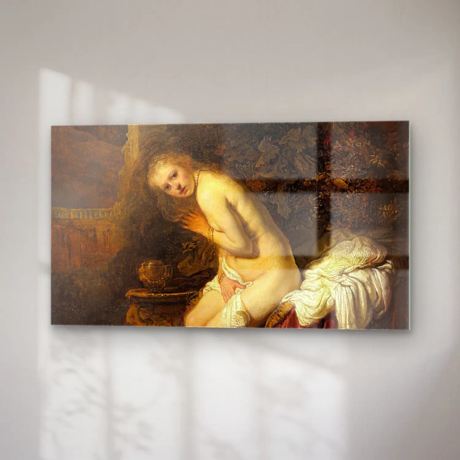 Rembrandt van Rijn – Susanna cam tablo — sağ açıdan görünüm