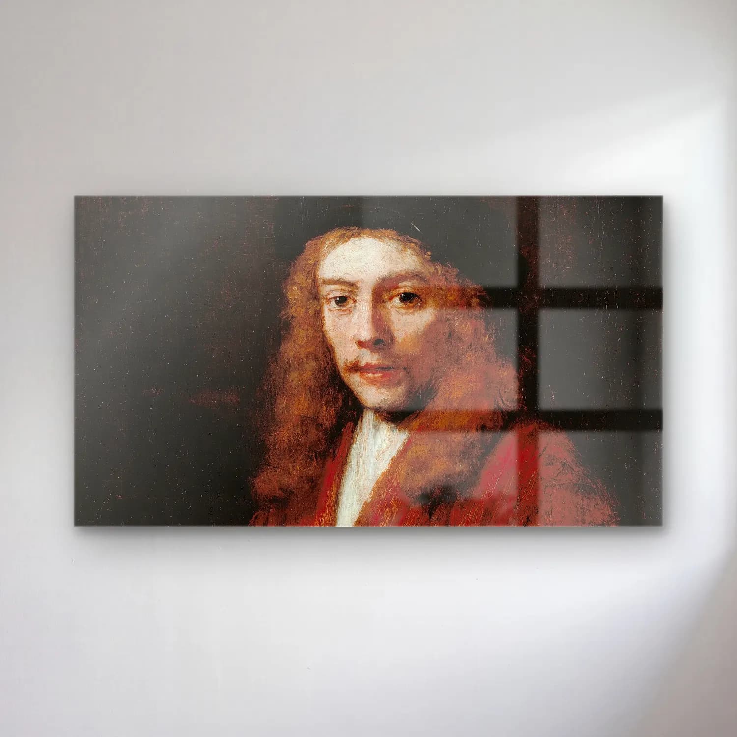 Rembrandt van Rijn – The Blinding of Samson cam tablo — Rembrandt van Rijn – The Blinding of Samson — yağlı boya erkek portresi