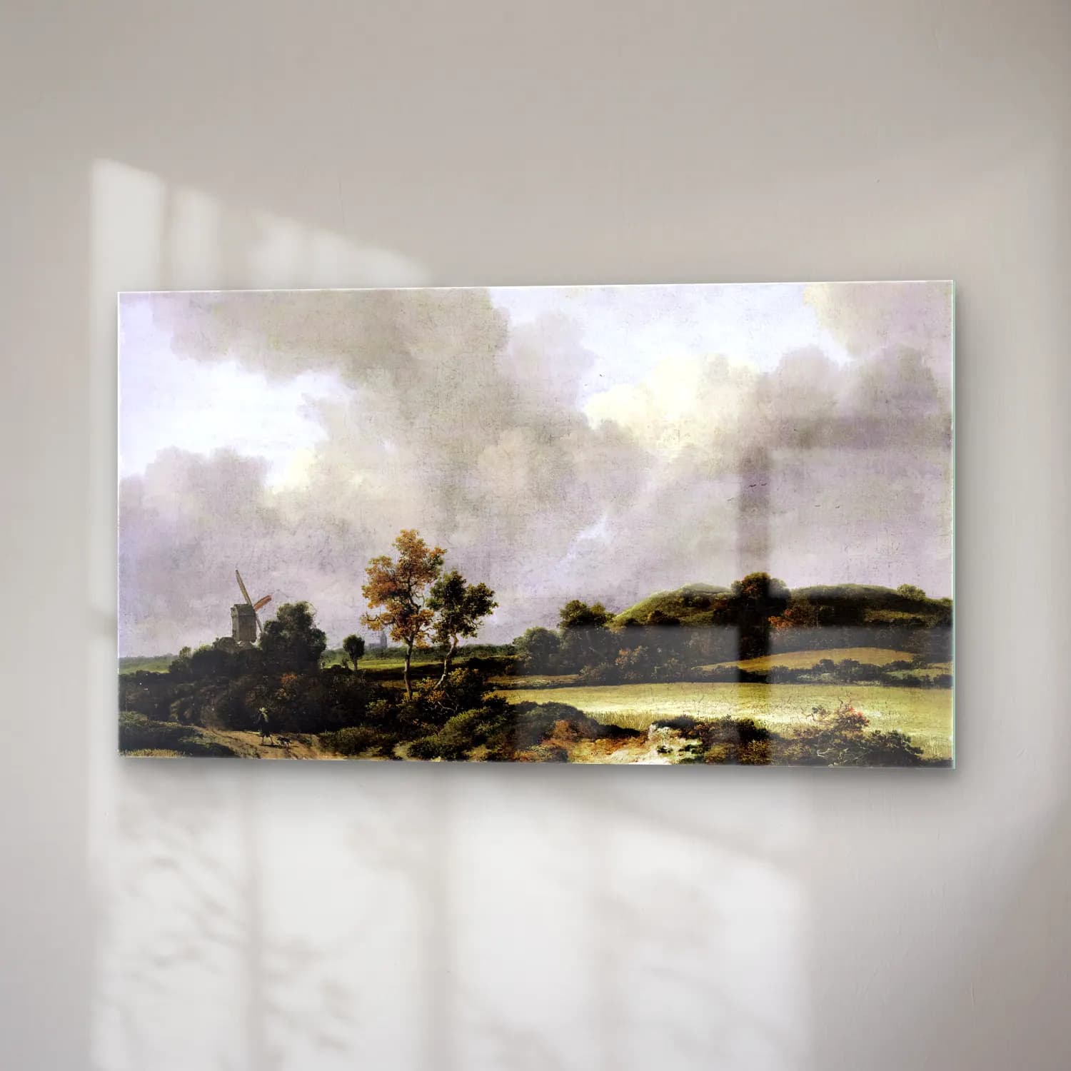Jacob Isaackszon van Ruisdael – Grainfields cam tablo — sağ açıdan görünüm