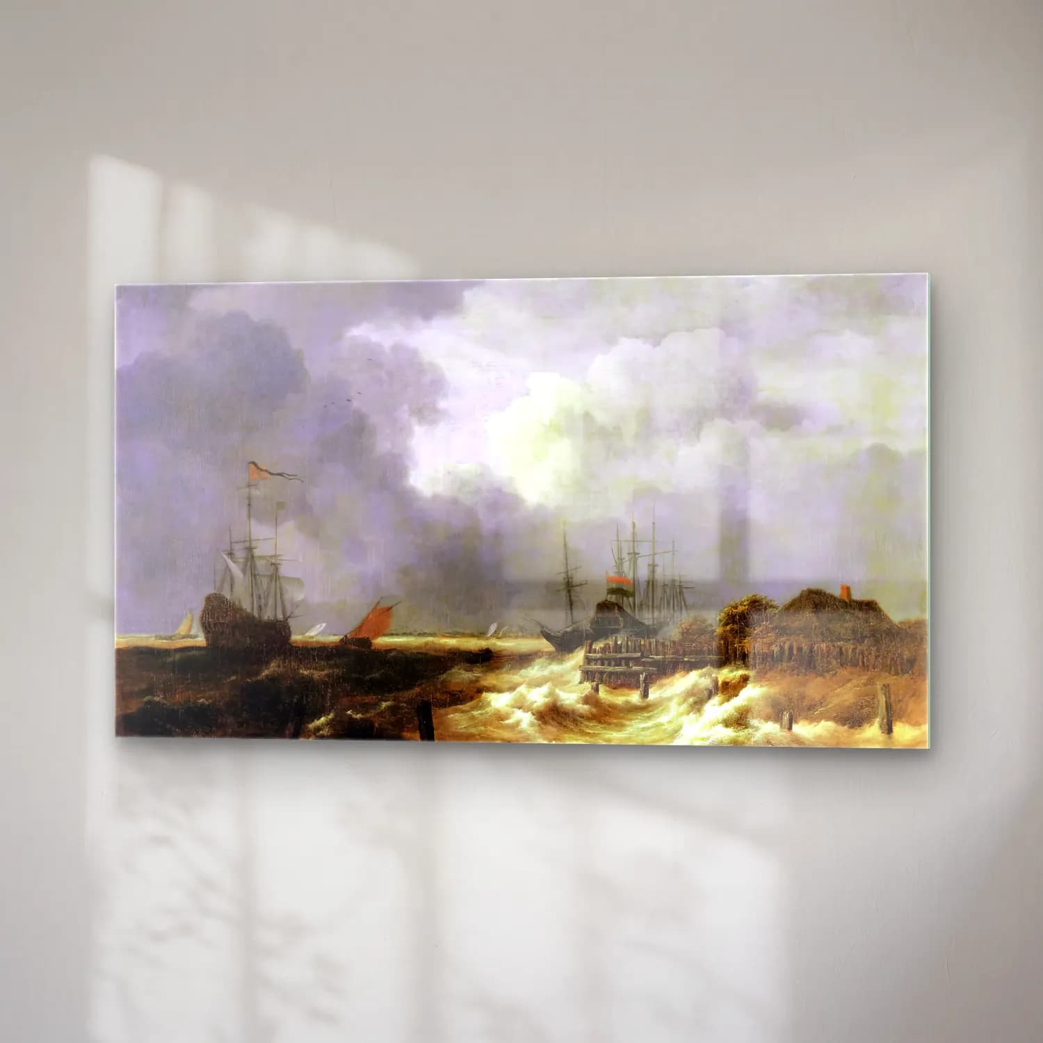 Jacob Isaackszon van Ruisdael – The Breakwater cam tablo — sağ açıdan görünüm