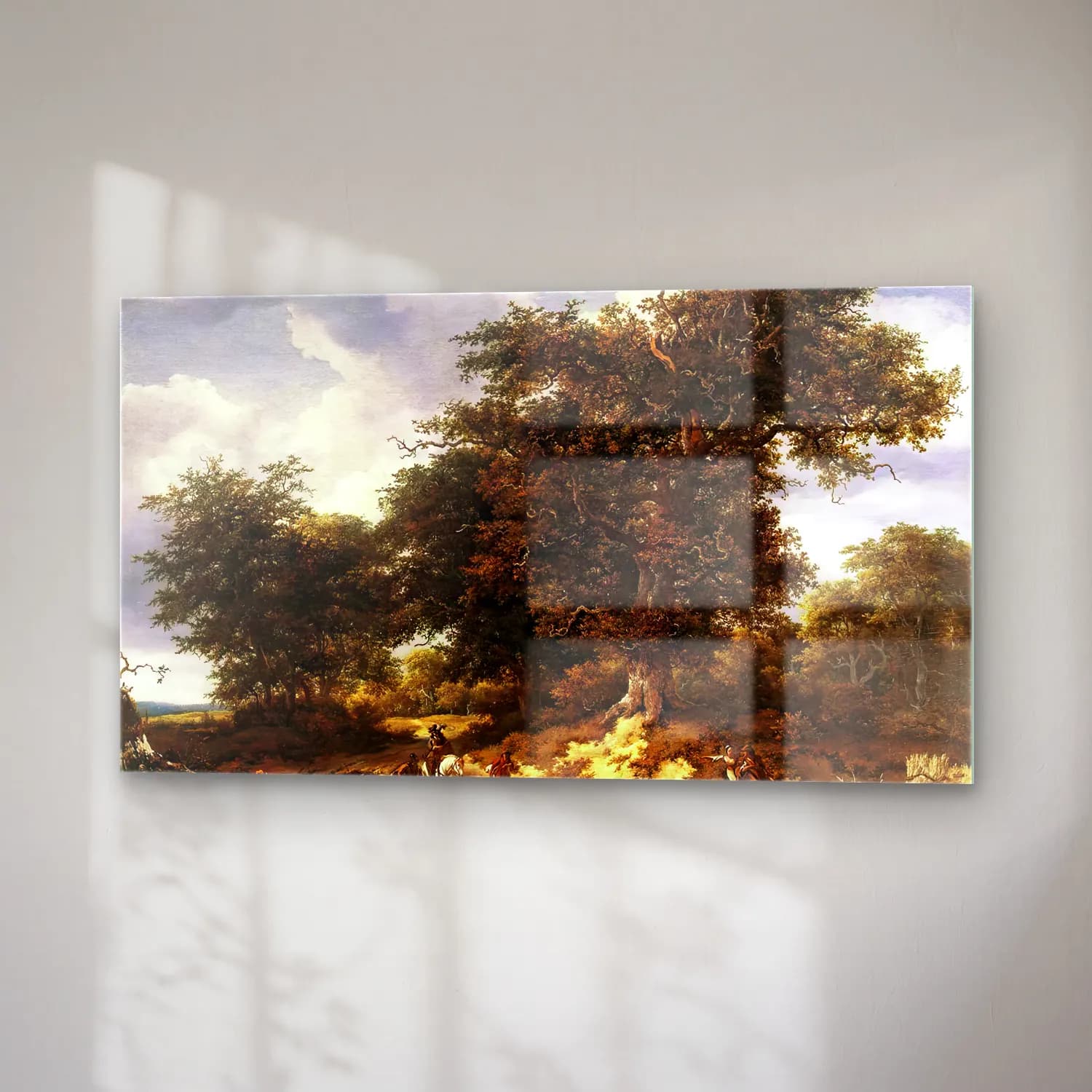 Jacob Isaackszon van Ruisdael – The Great Oak cam tablo — sağ açıdan görünüm
