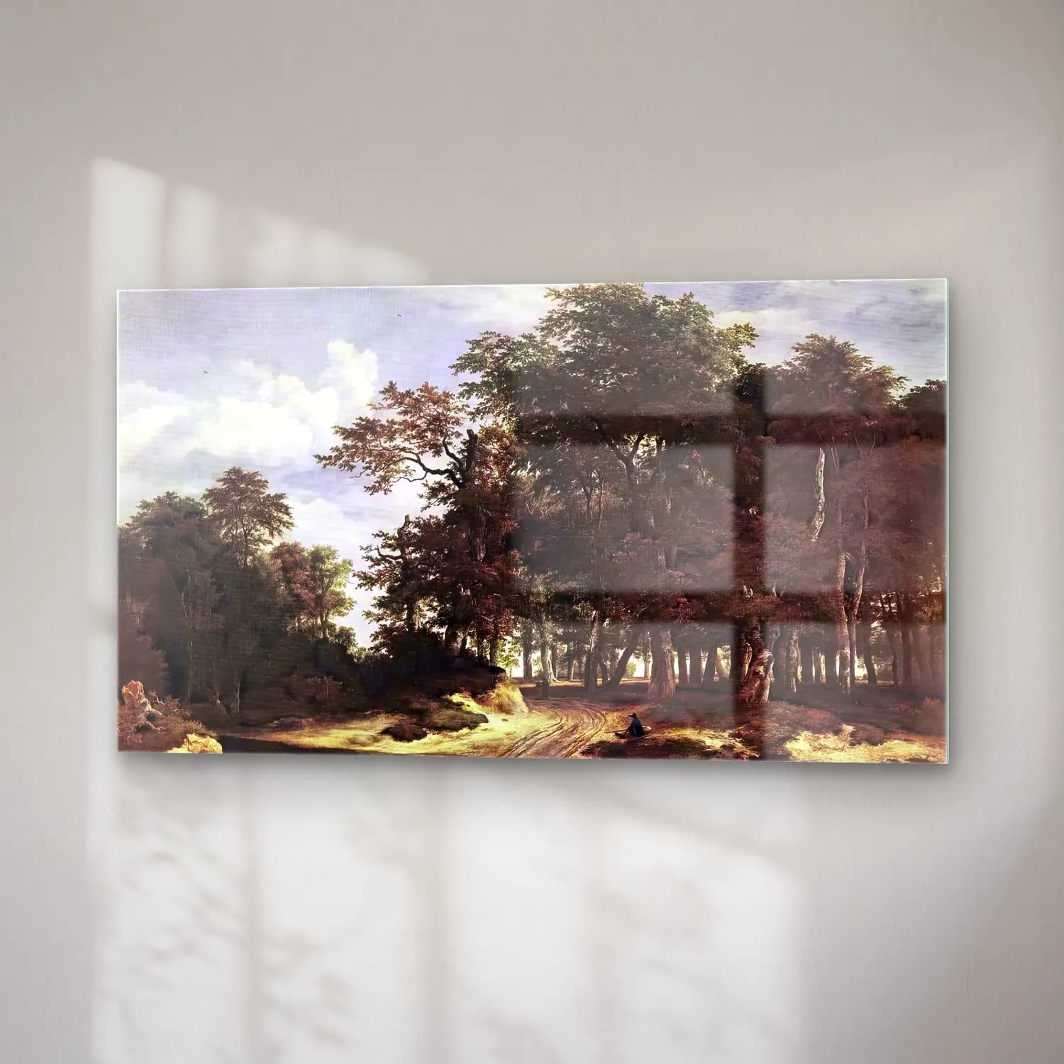 Jacob Isaackszon van Ruisdael – The Large Forest cam tablo — sağ açıdan görünüm