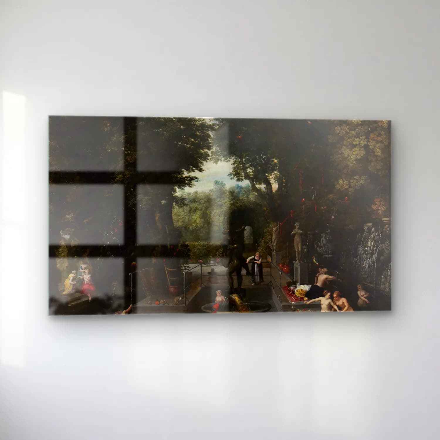 Sebastian Vrancx – Bathers (after 1617) cam tablo — sol açıdan görünüm