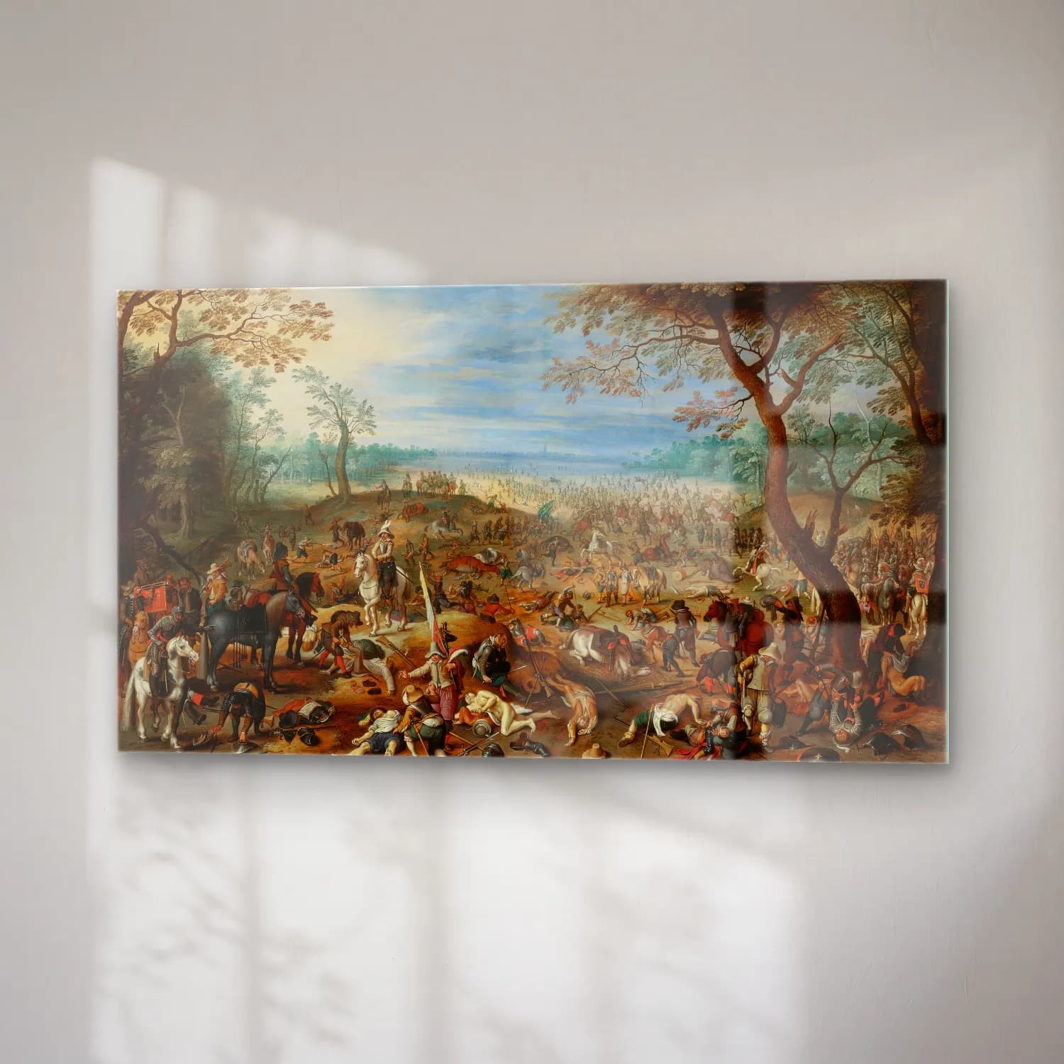 Sebastian Vrancx – The Aftermath Of A Battle cam tablo — sağ açıdan görünüm