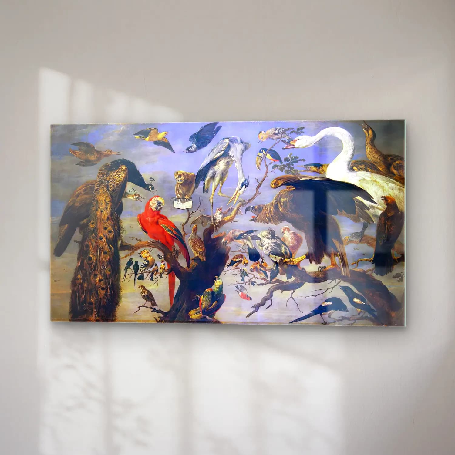 Frans Snyders – Concert of Birds cam tablo — sağ açıdan görünüm
