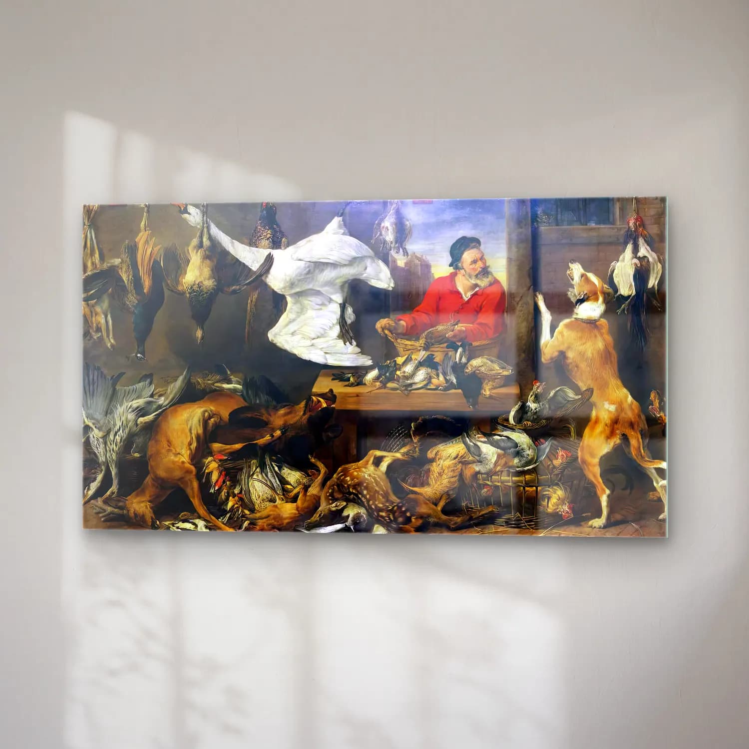 Frans Snyders – Game Stall cam tablo — sağ açıdan görünüm