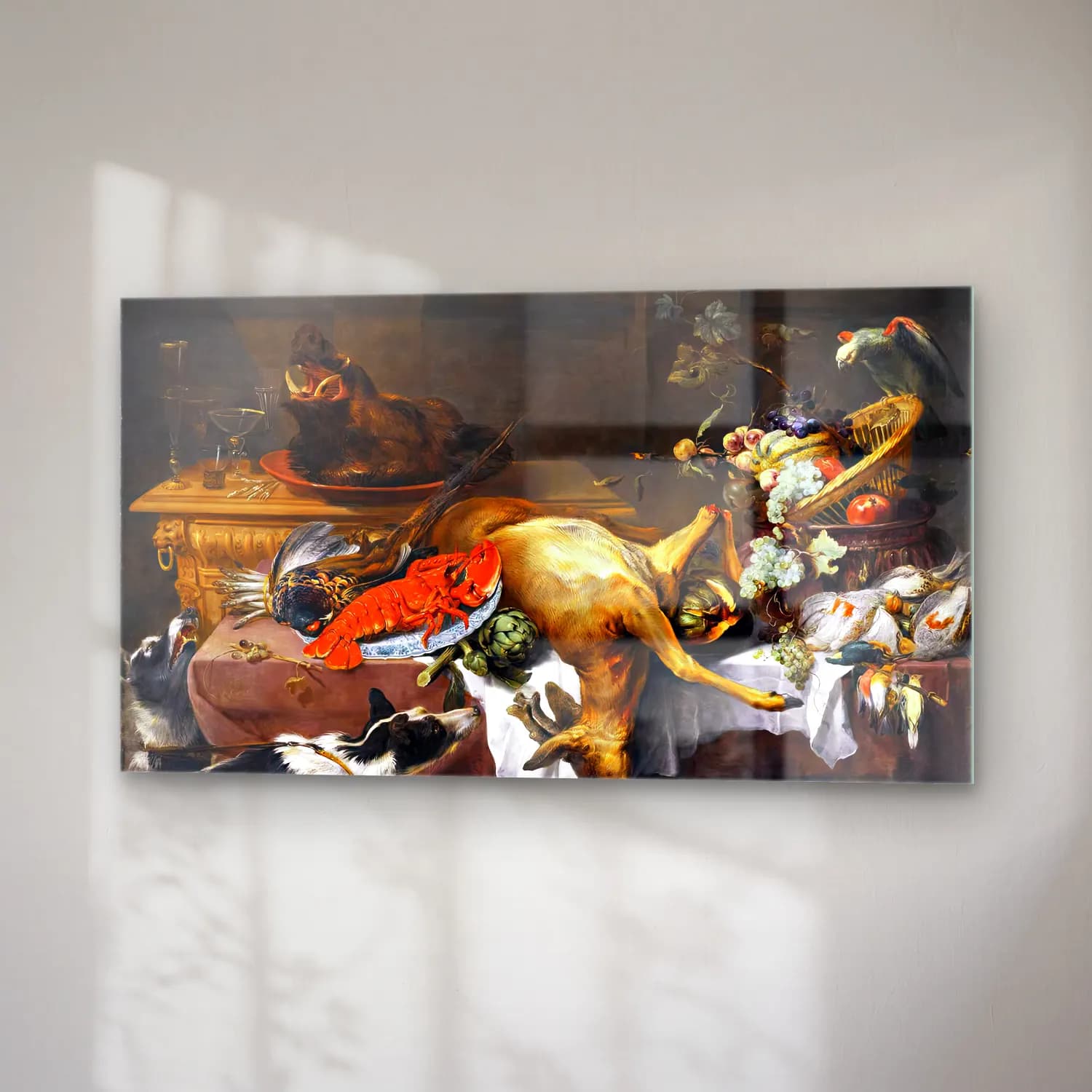 Frans Snyders – Still-Life with Game cam tablo — sağ açıdan görünüm