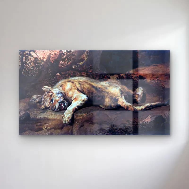 Frans Snyders – The Lioness cam tablo — Frans Snyders – The Lioness — yağlı boya kurt
