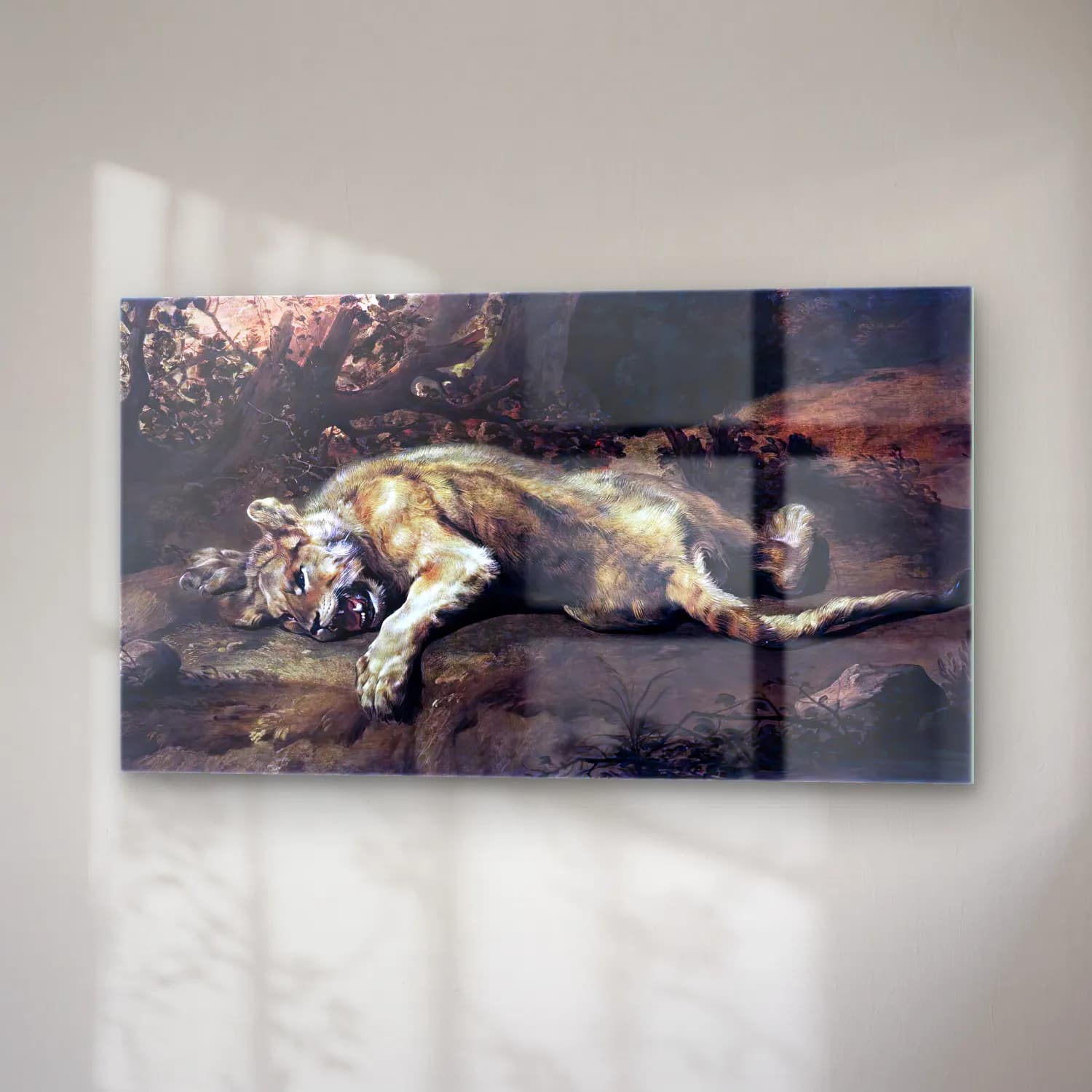 Frans Snyders – The Lioness cam tablo — sağ açıdan görünüm