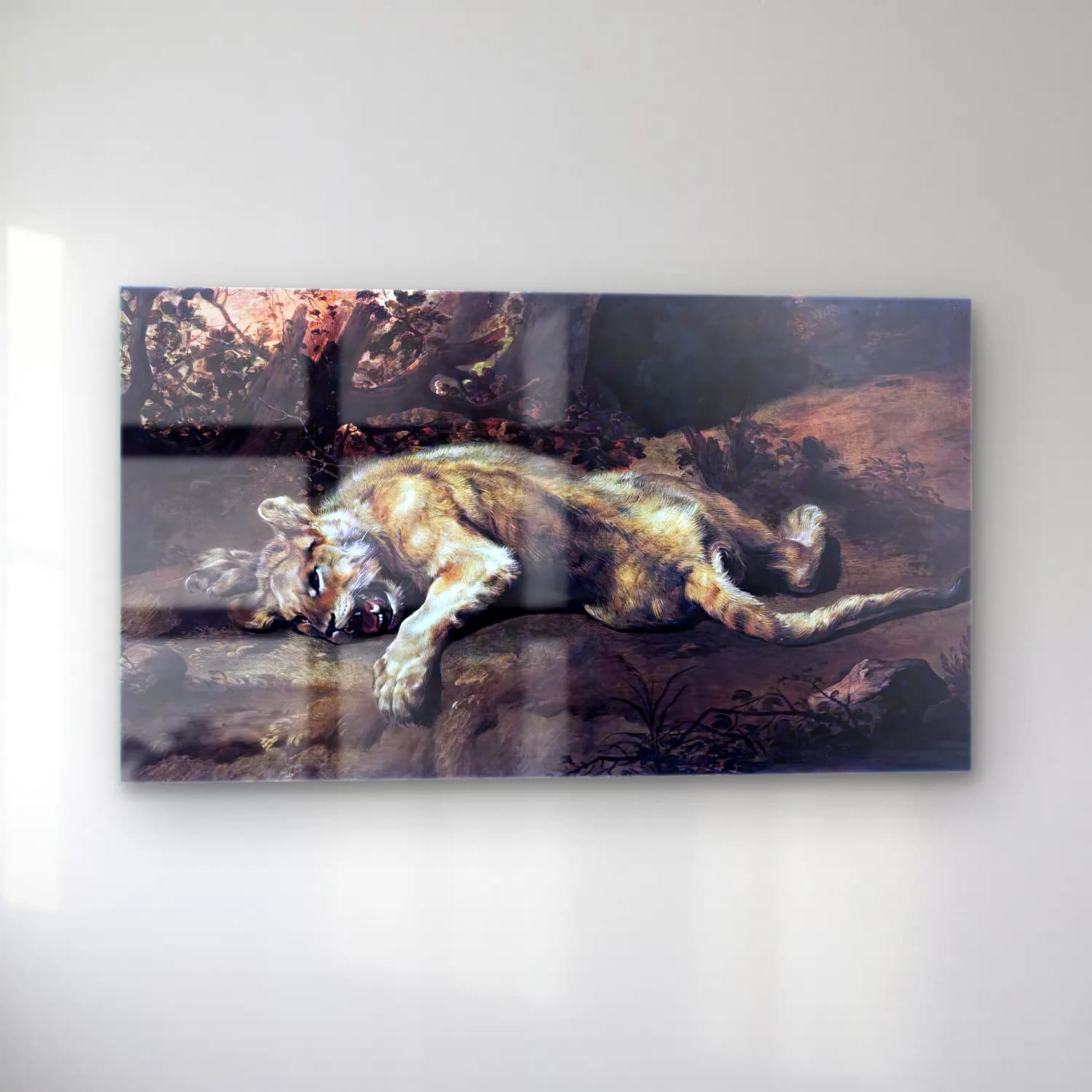 Frans Snyders – The Lioness cam tablo — sol açıdan görünüm
